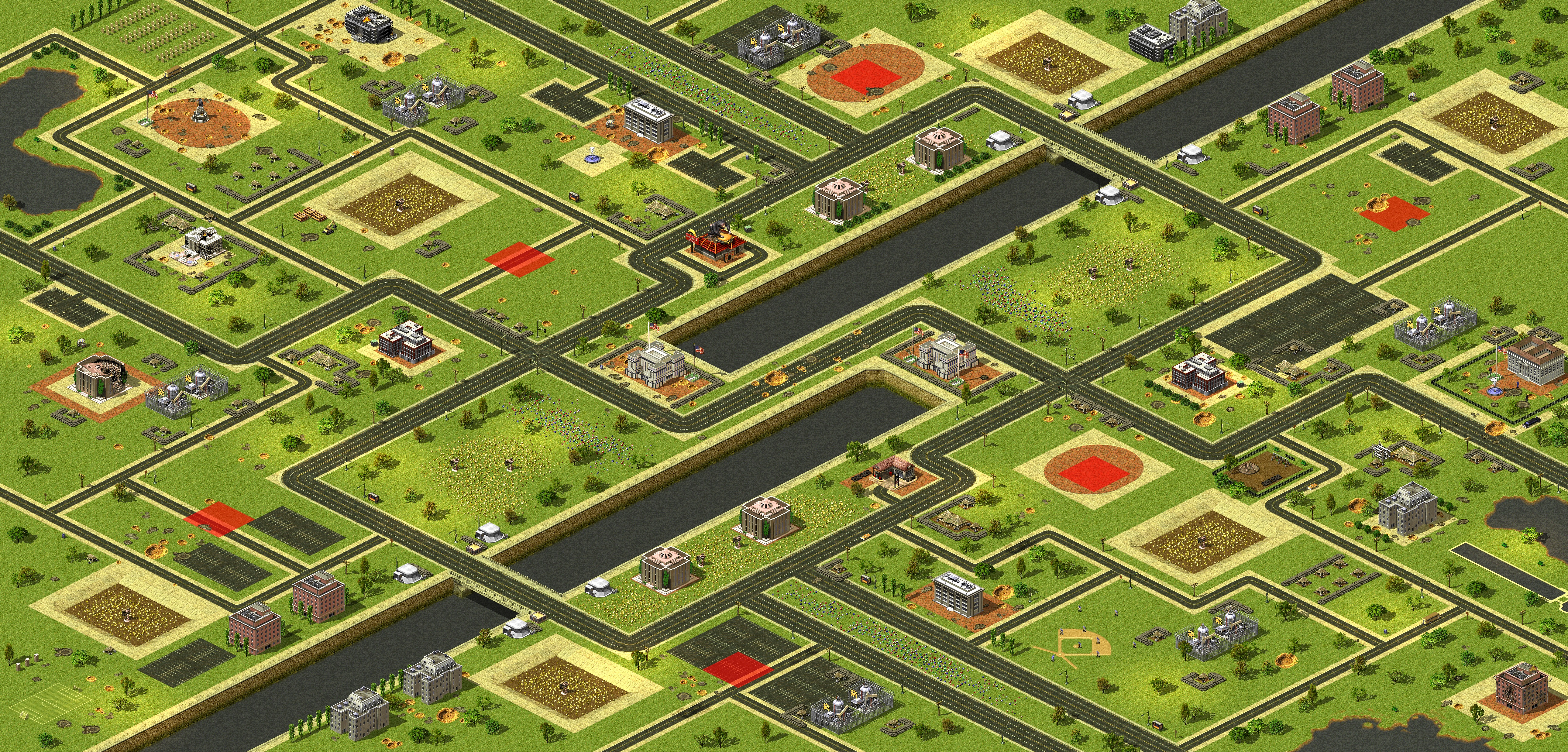 Rendered map: Army of the Potomac