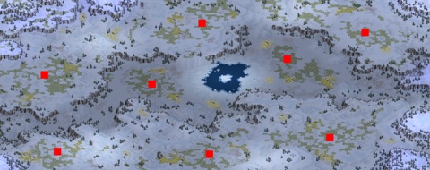 Rendered preview of Buffed - Blue Snowfield