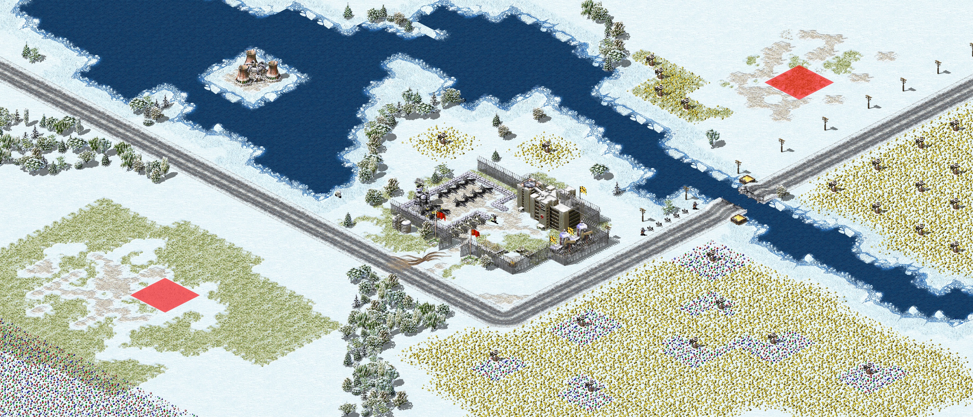 Rendered map: Snowstorm