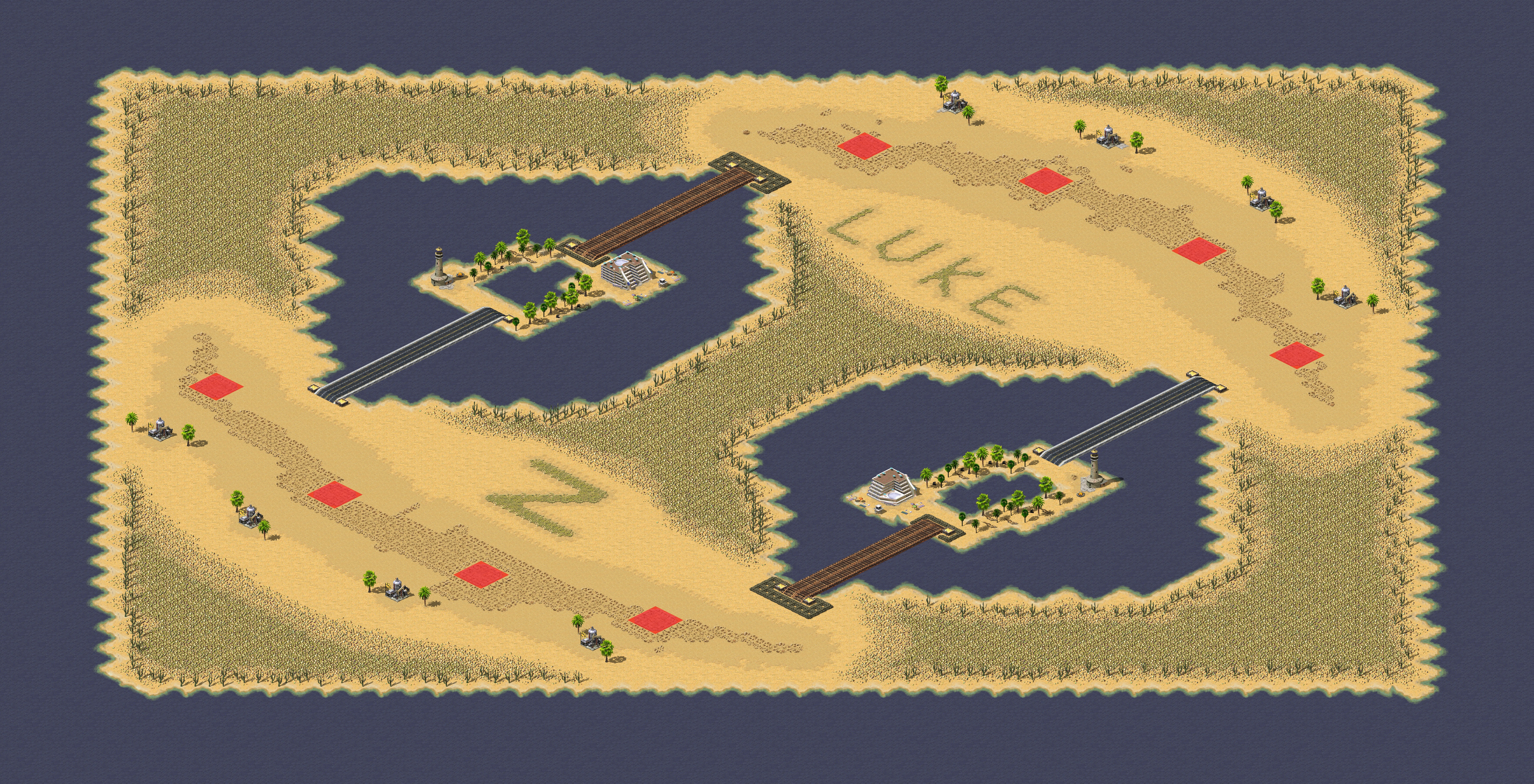 Rendered map: [8] Treasure Island