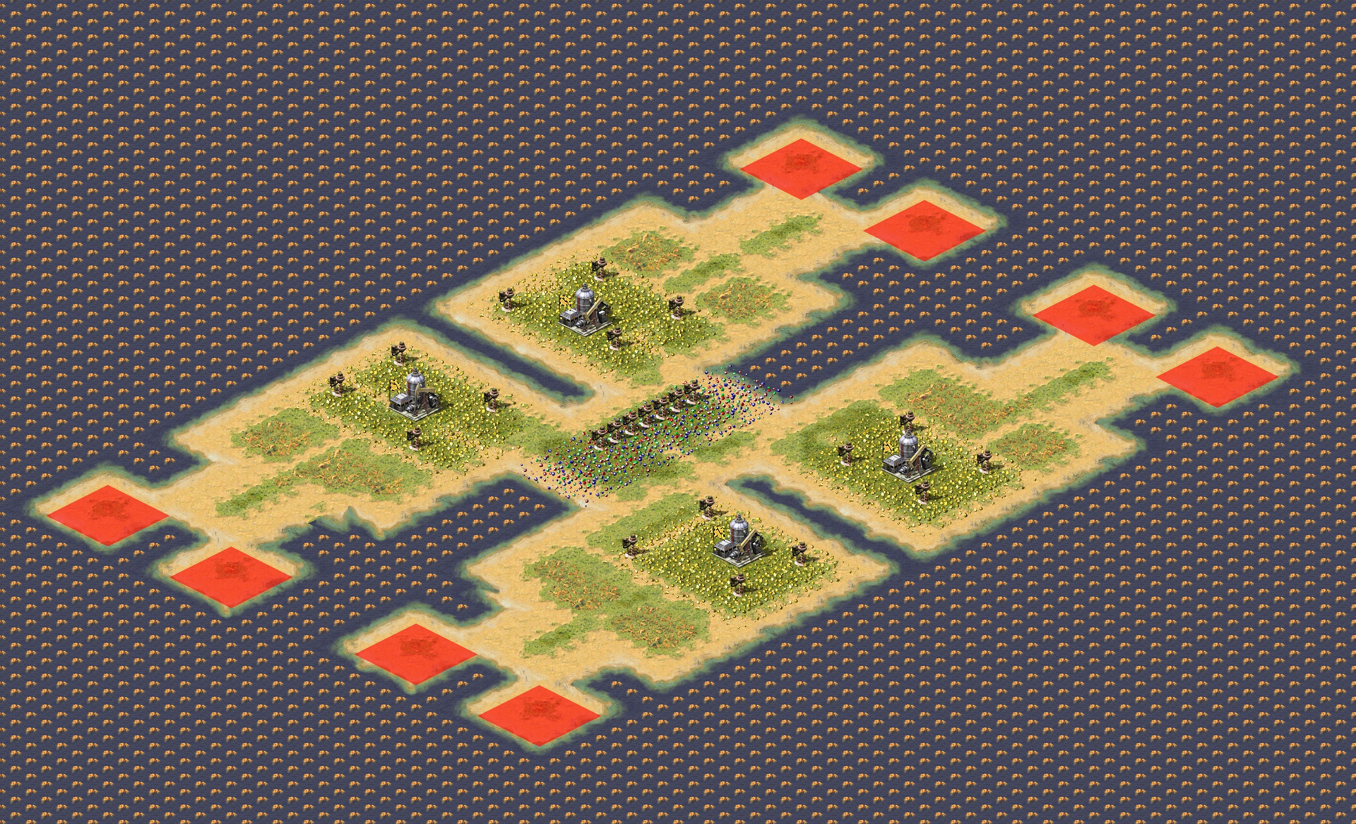 Rendered map: Forked Battle 1.2 (8)