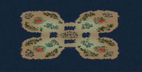 Rendered preview of Tournament Island