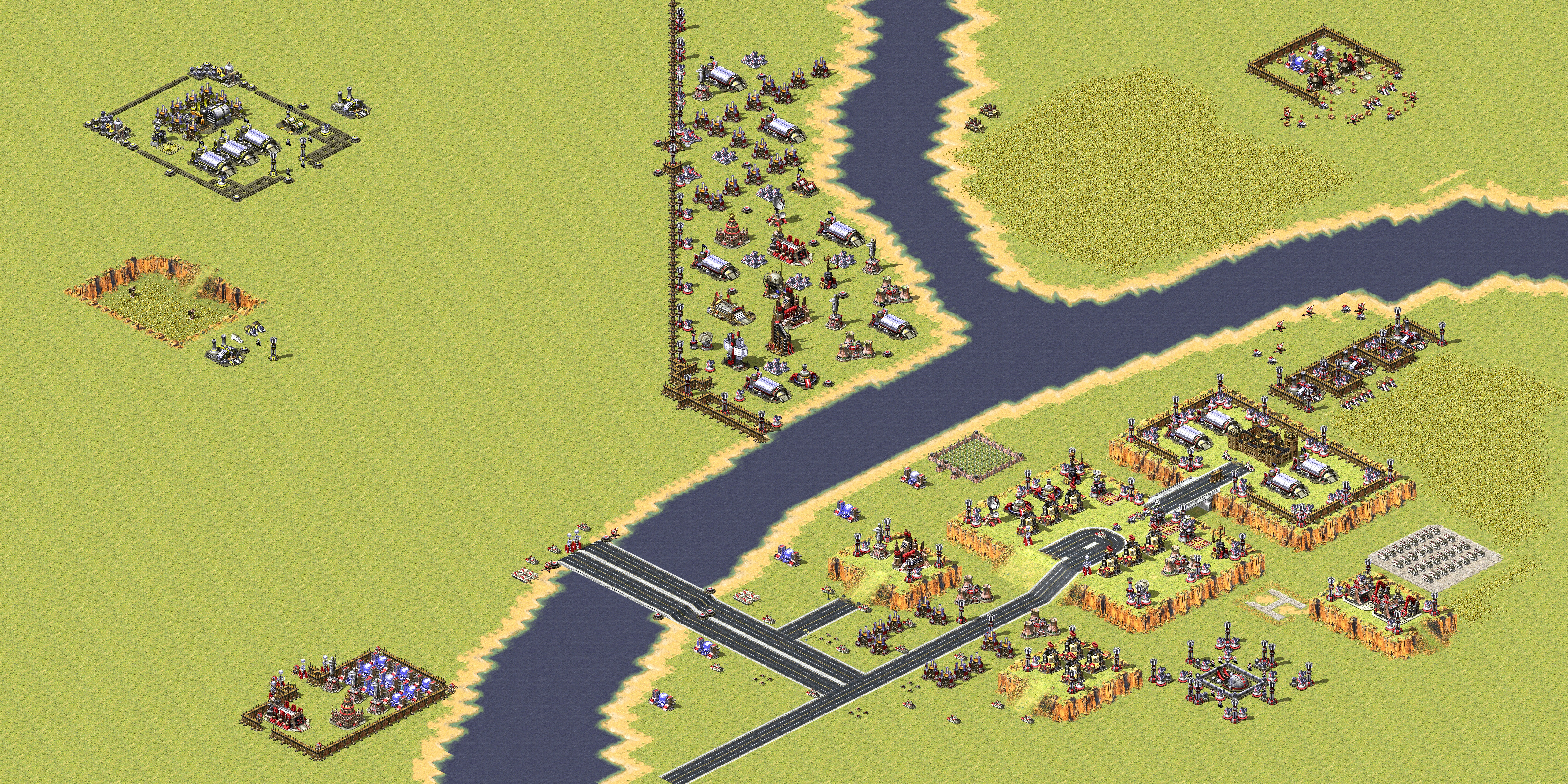 Rendered map: At the world control center