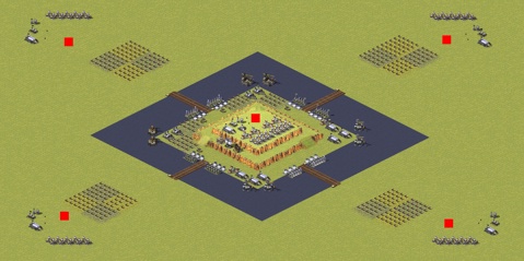 Rendered preview of Apocalypse Arbitration Island (1v4)