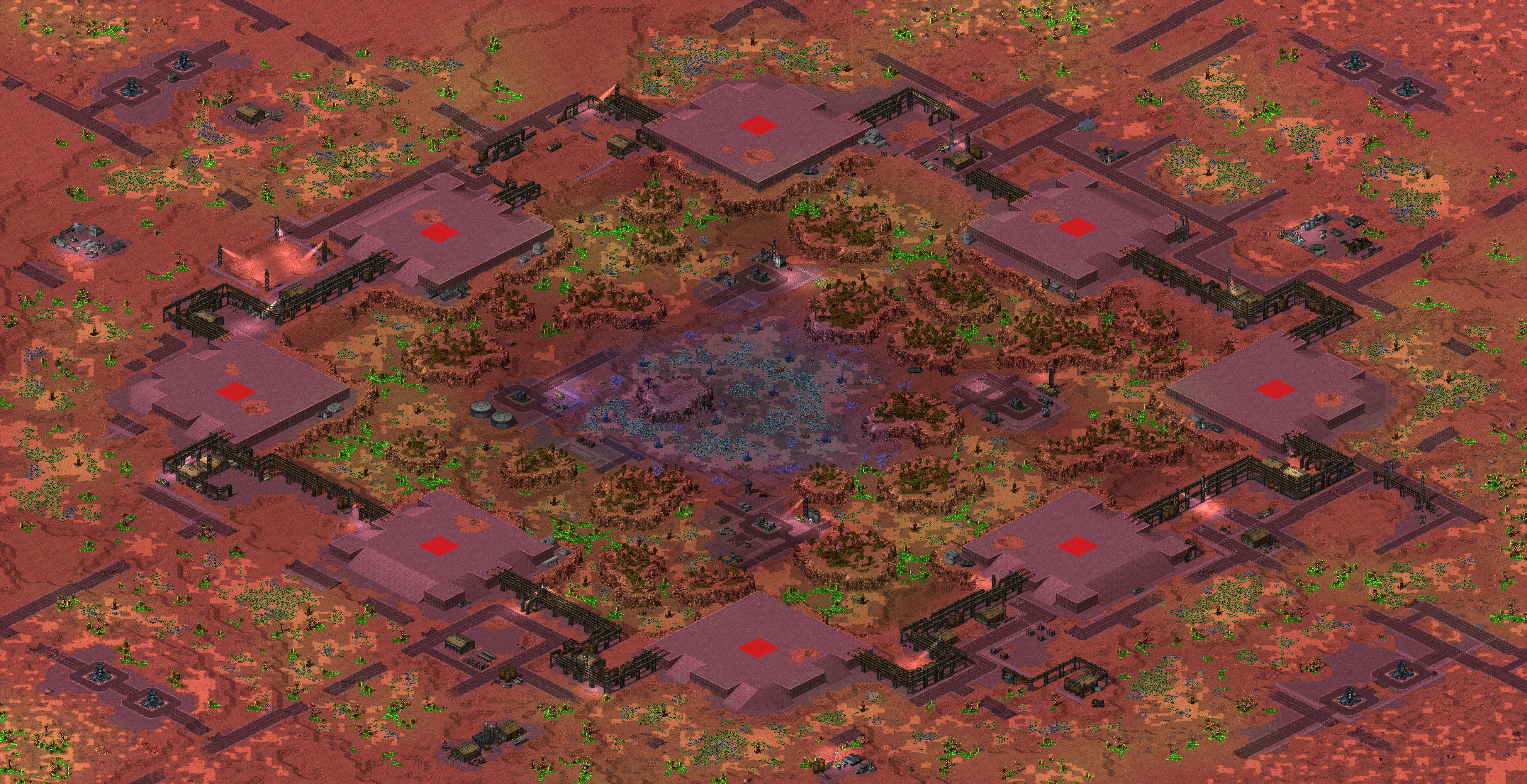 Rendered map: Acropunk