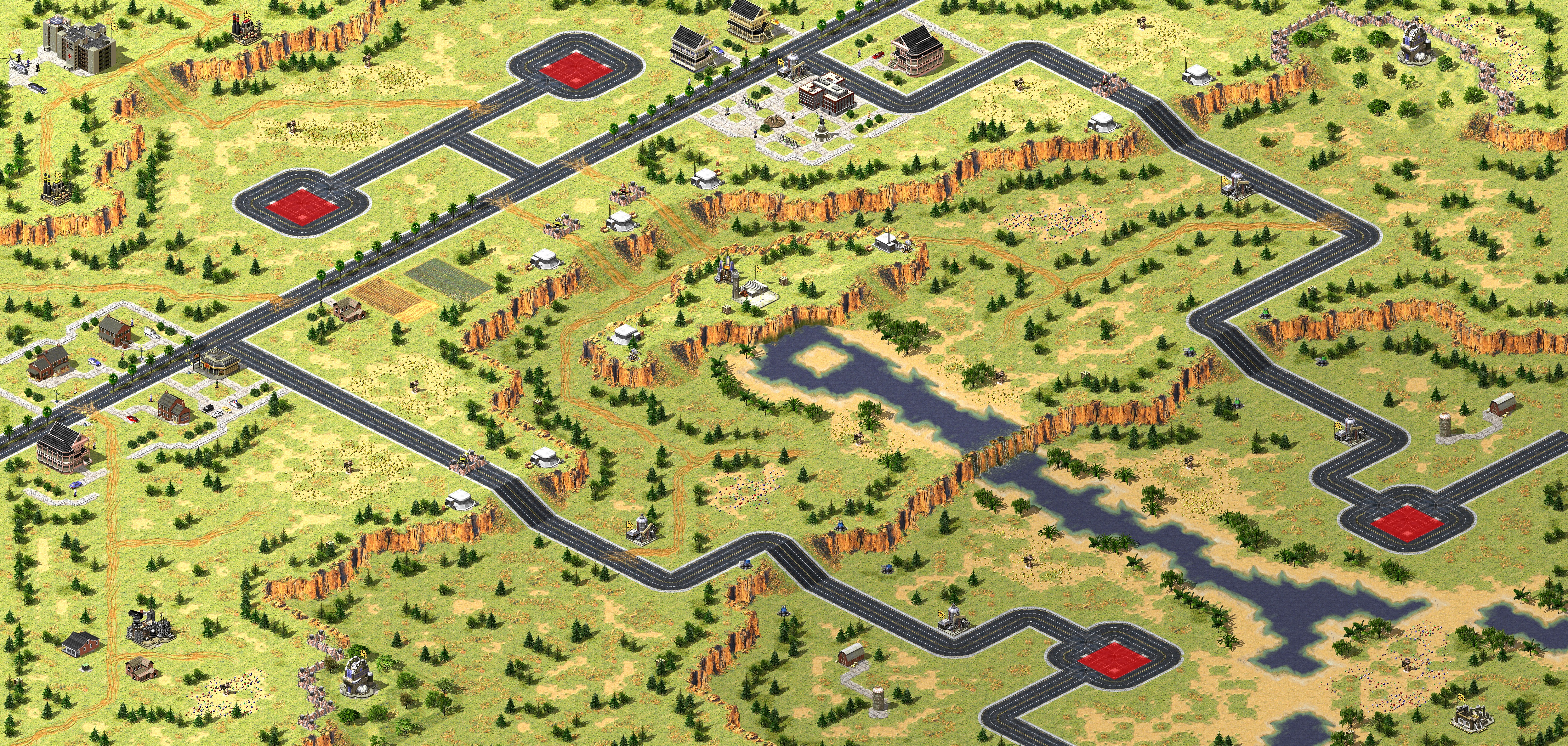Rendered map: Level The Enemy
