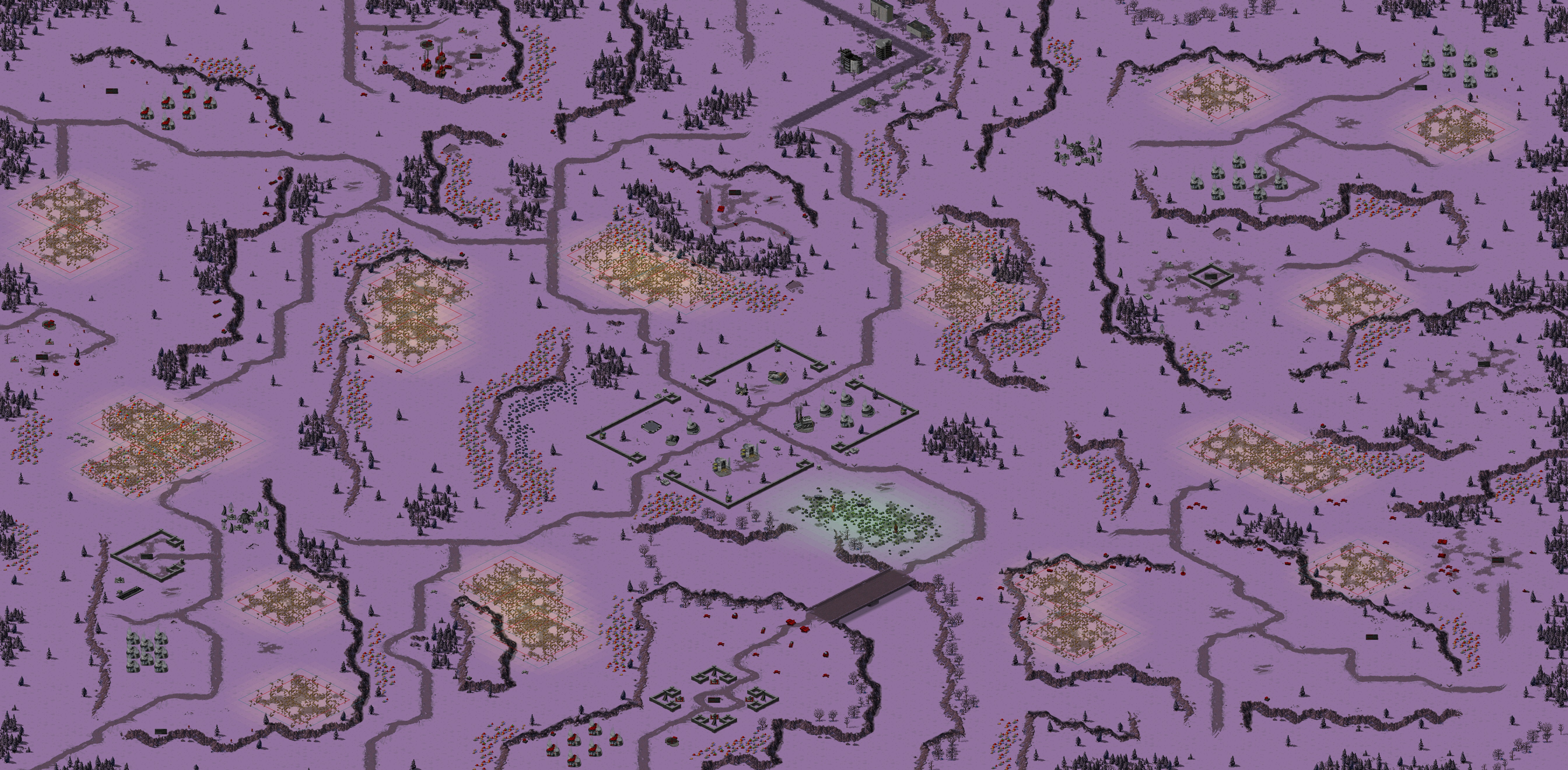 Rendered map: Nuclear Winter