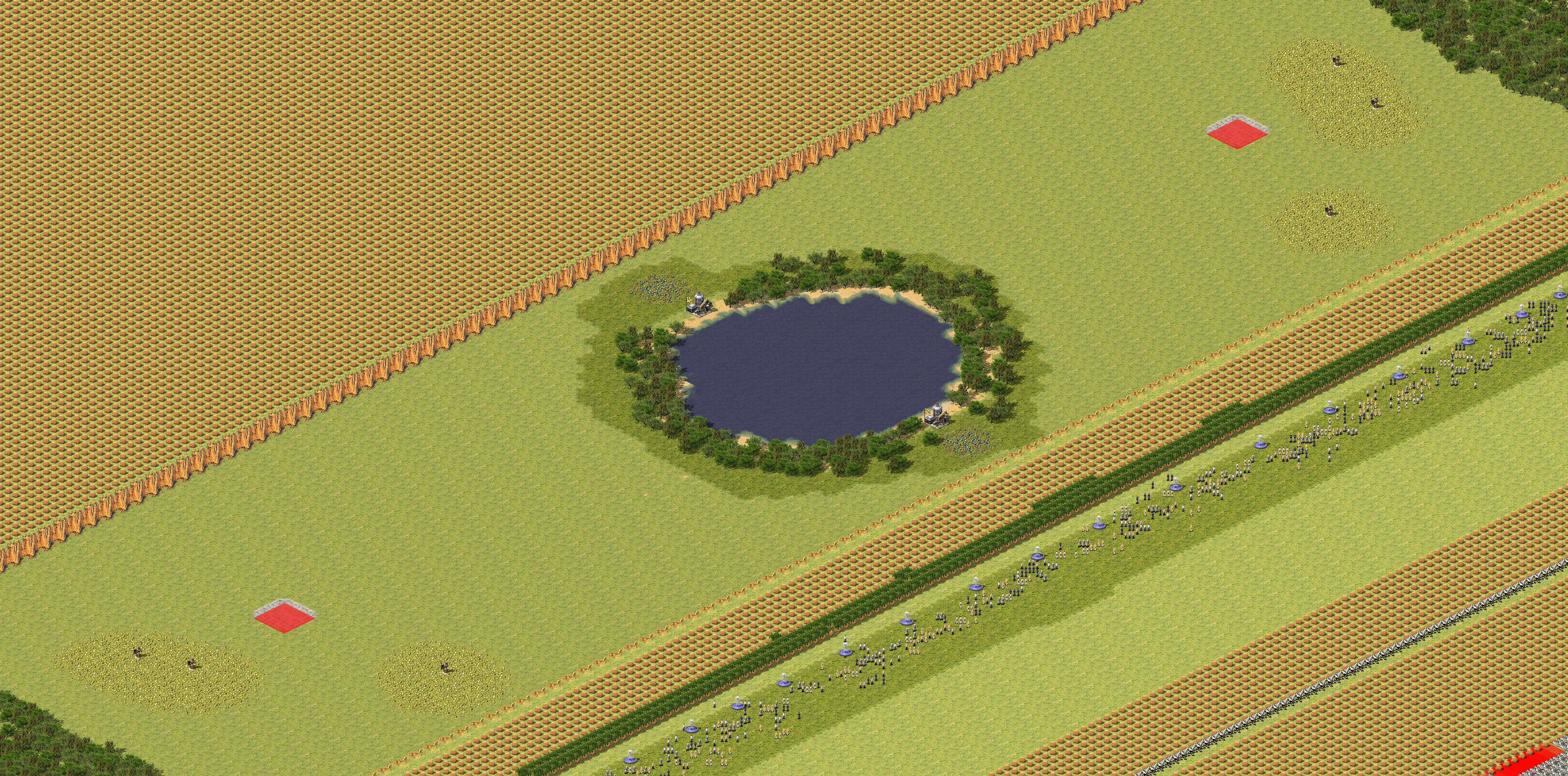 Rendered map: 1v1 Arena