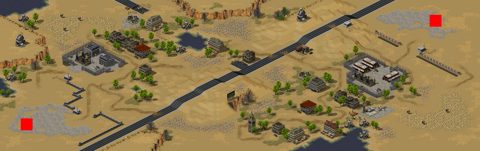 Rendered preview of Desert Duel[Lion]