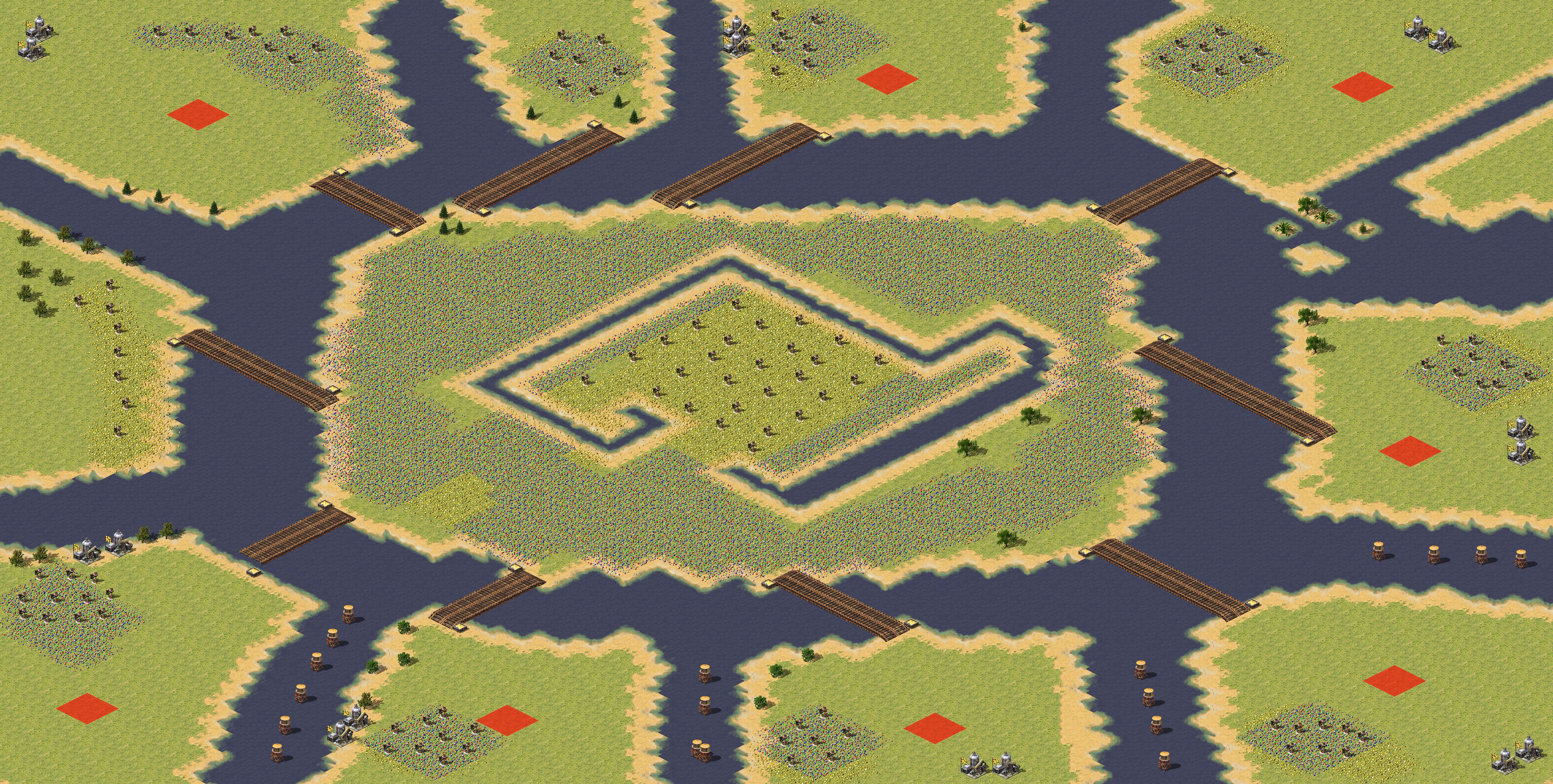 Rendered map: Casual Skirmish 1.1