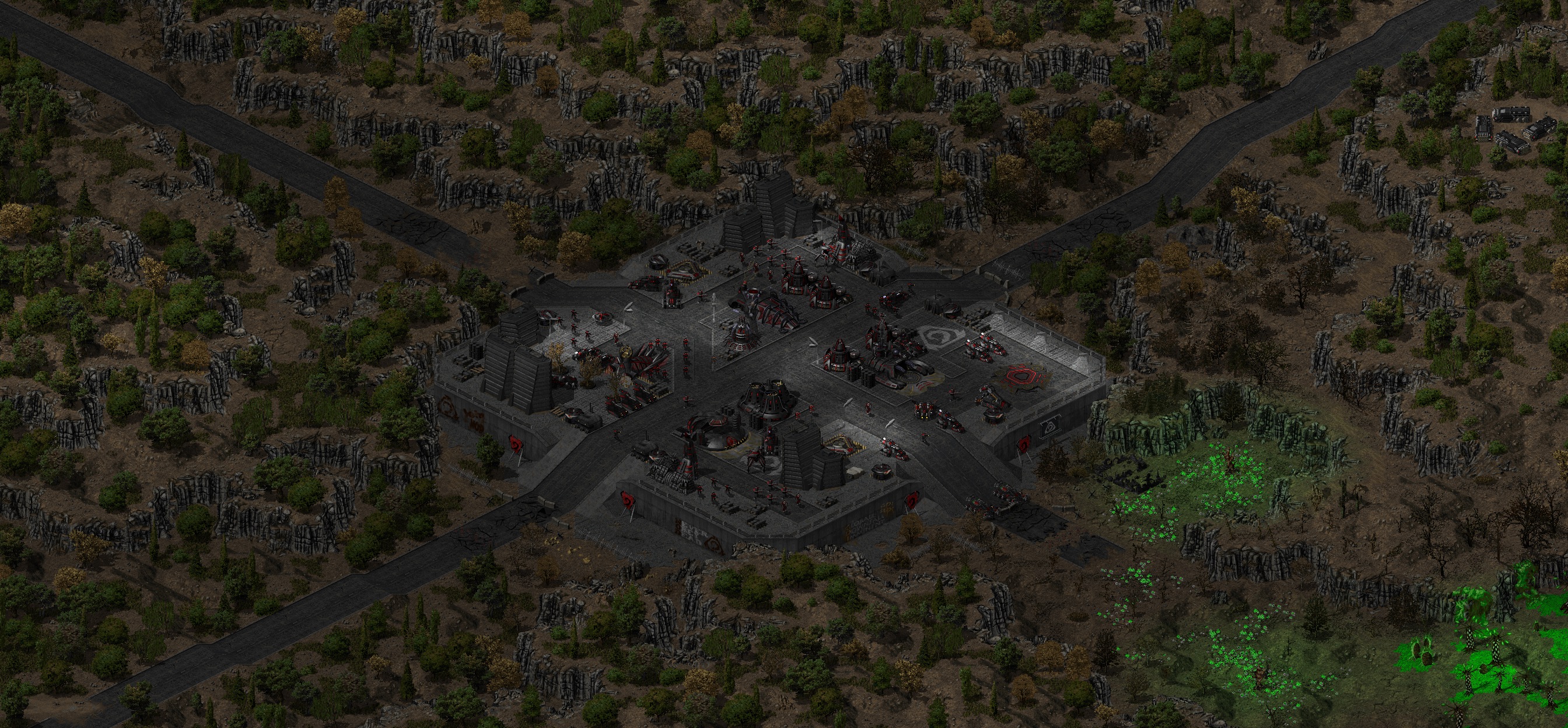 Rendered map: Nod Covert Operation: Desperate Situation