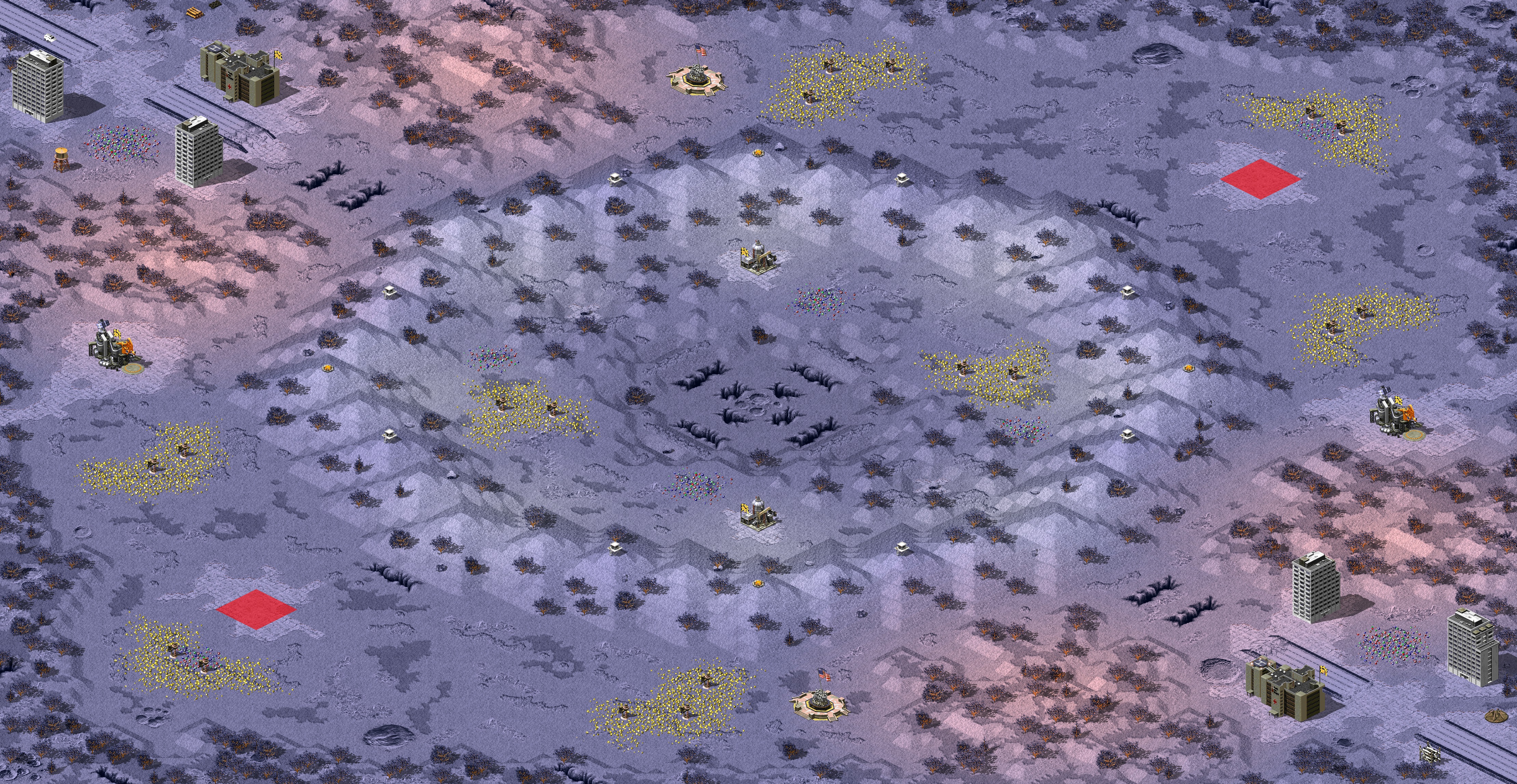 Rendered map: [2] Volcano in Space