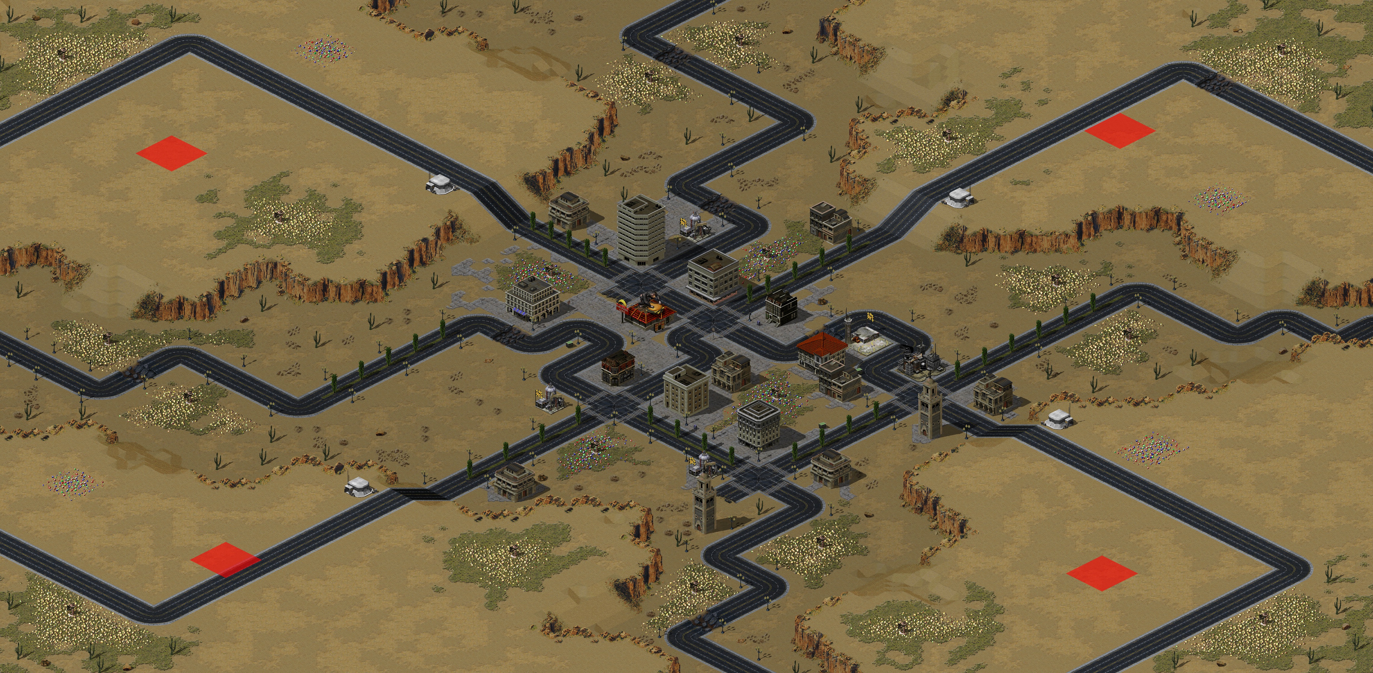Rendered map: Desert D2