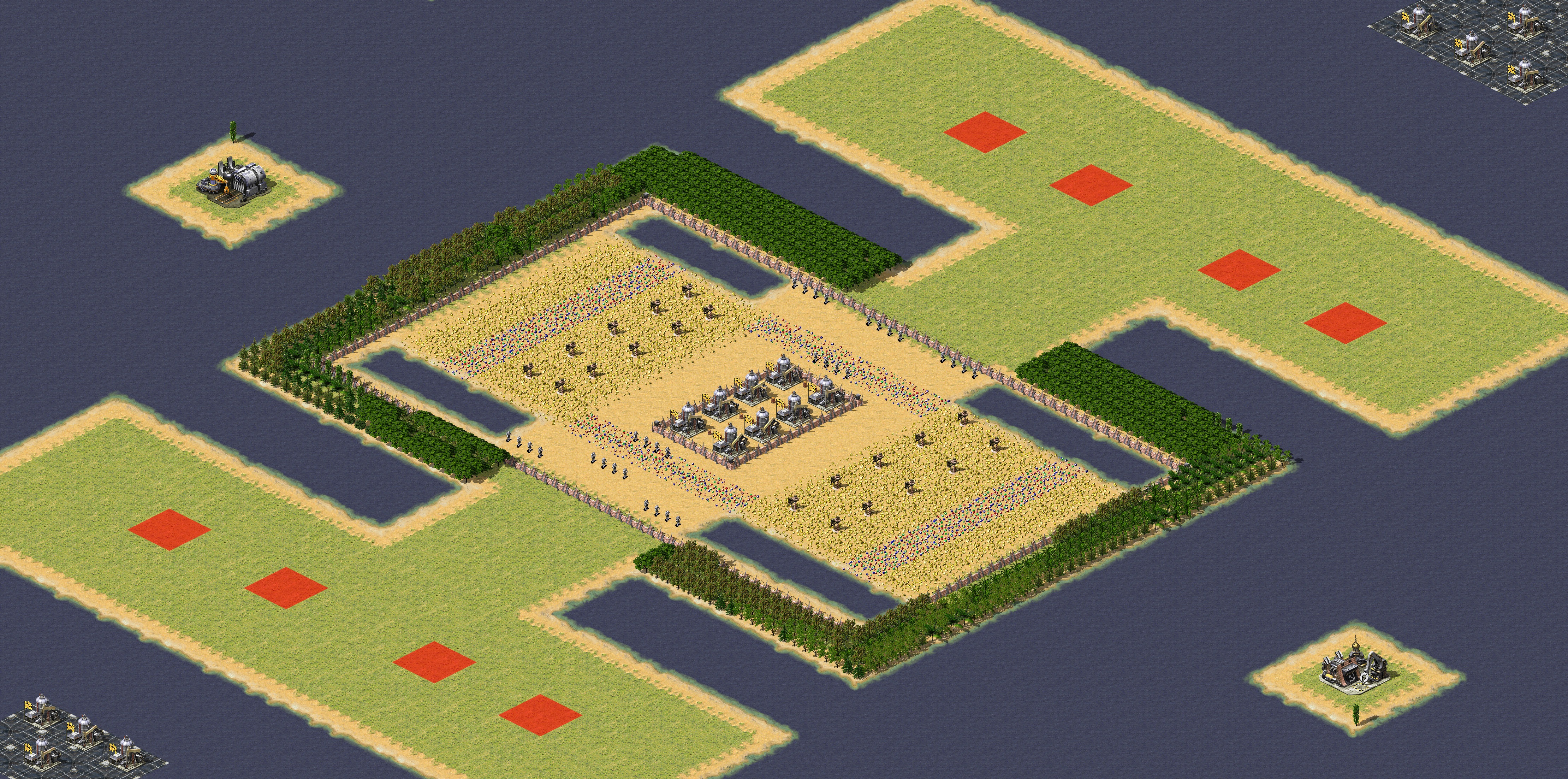 Rendered map: Raw and Brutal (4v4)