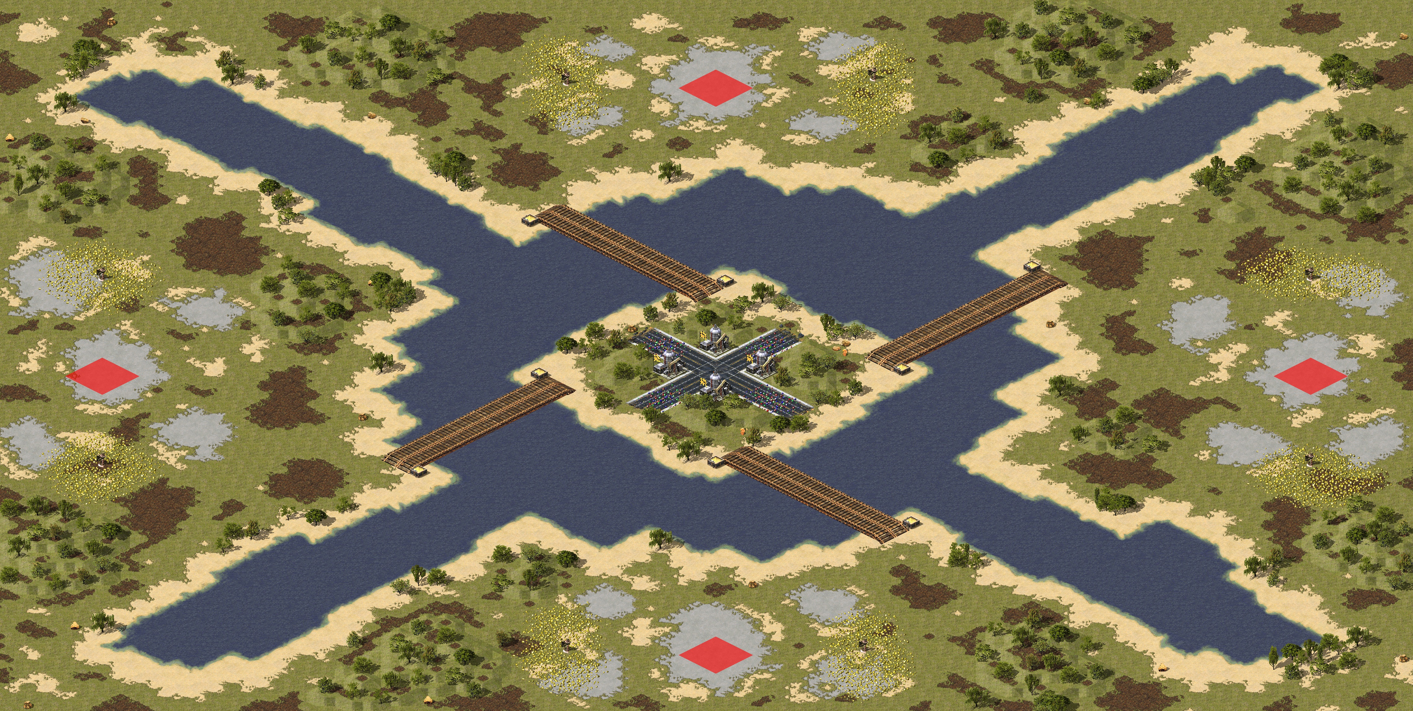 Rendered map: Otters Revenge