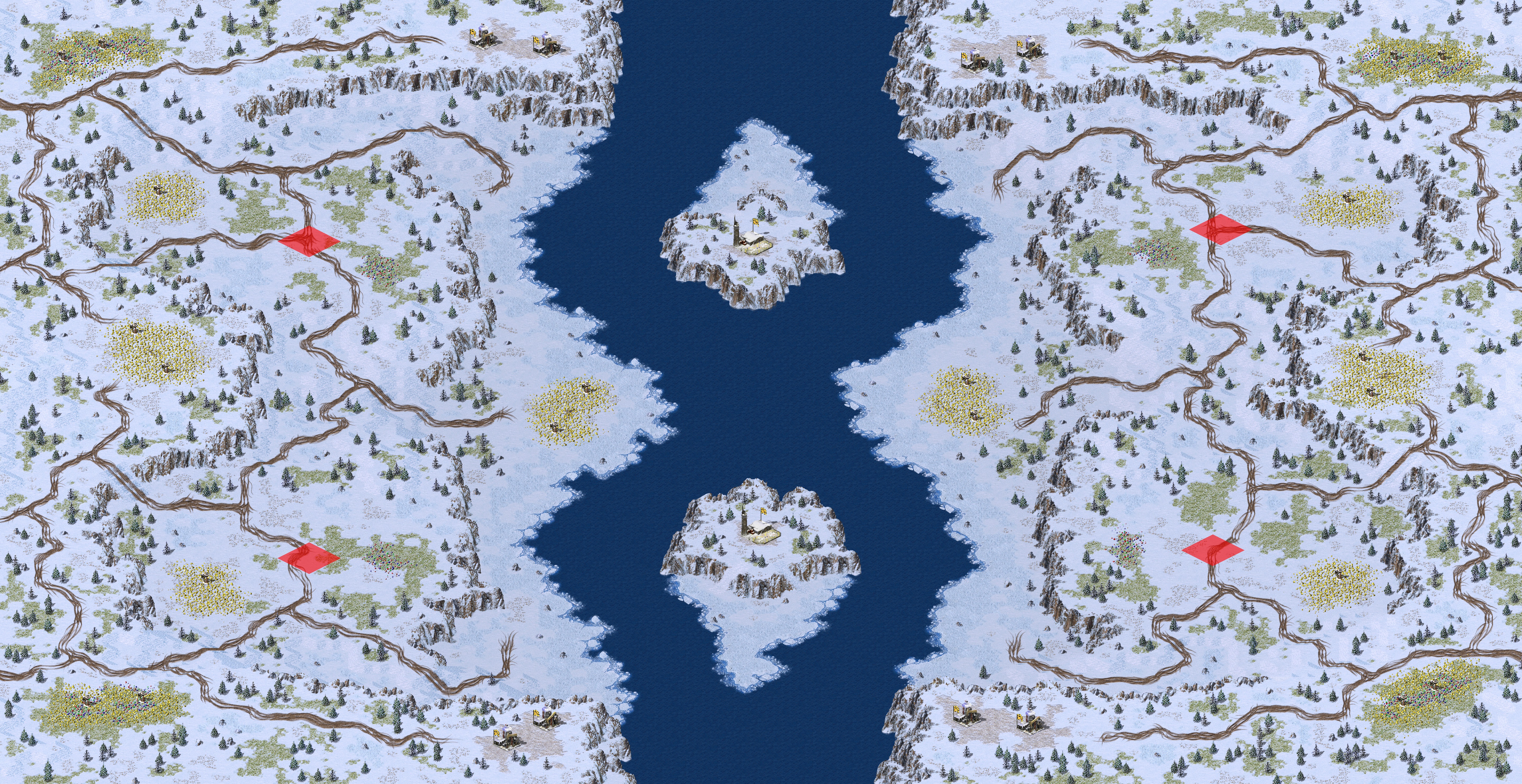 Rendered map: Double Circle (2-4)