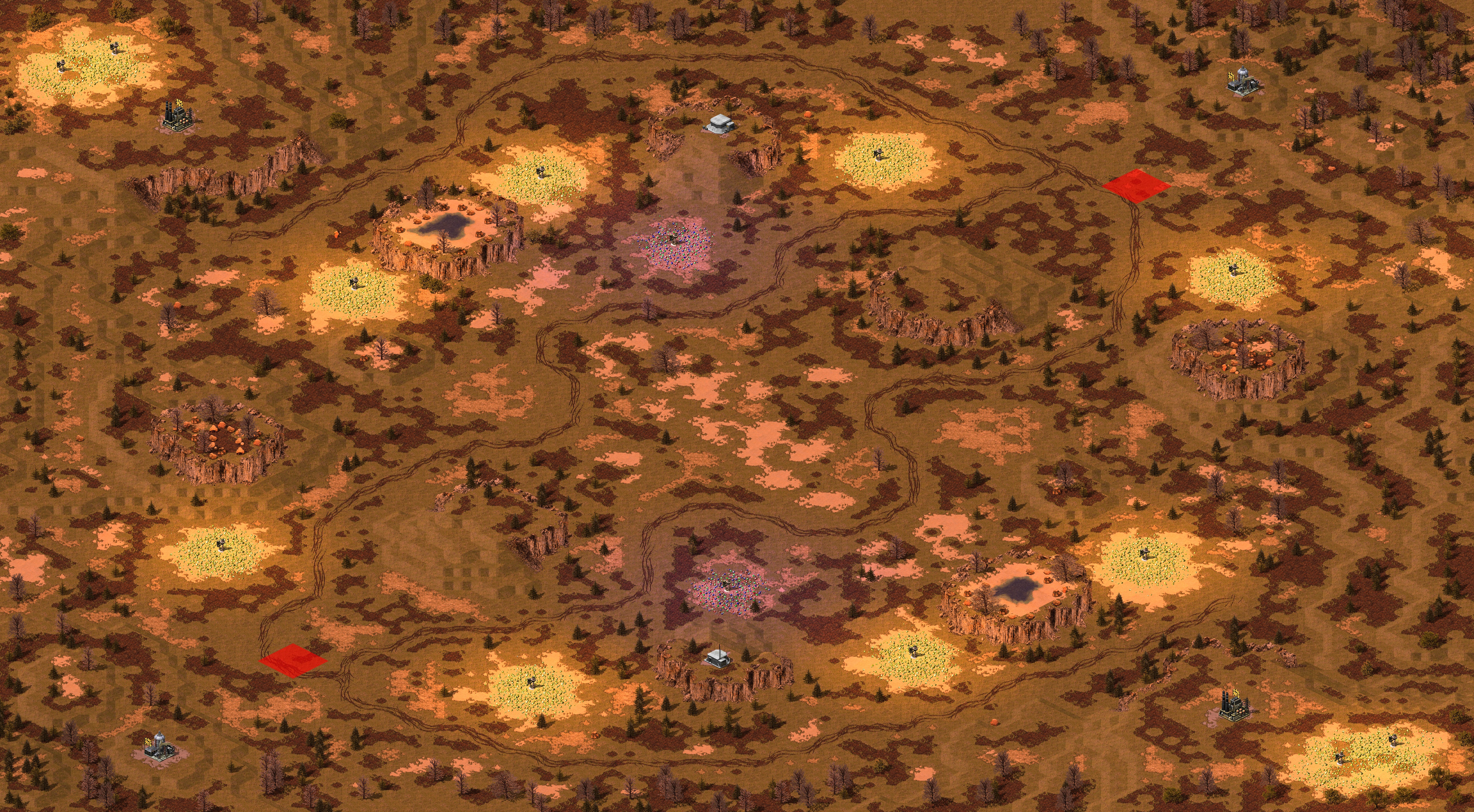 Rendered map: Battle of Sekigahara v2 (4)