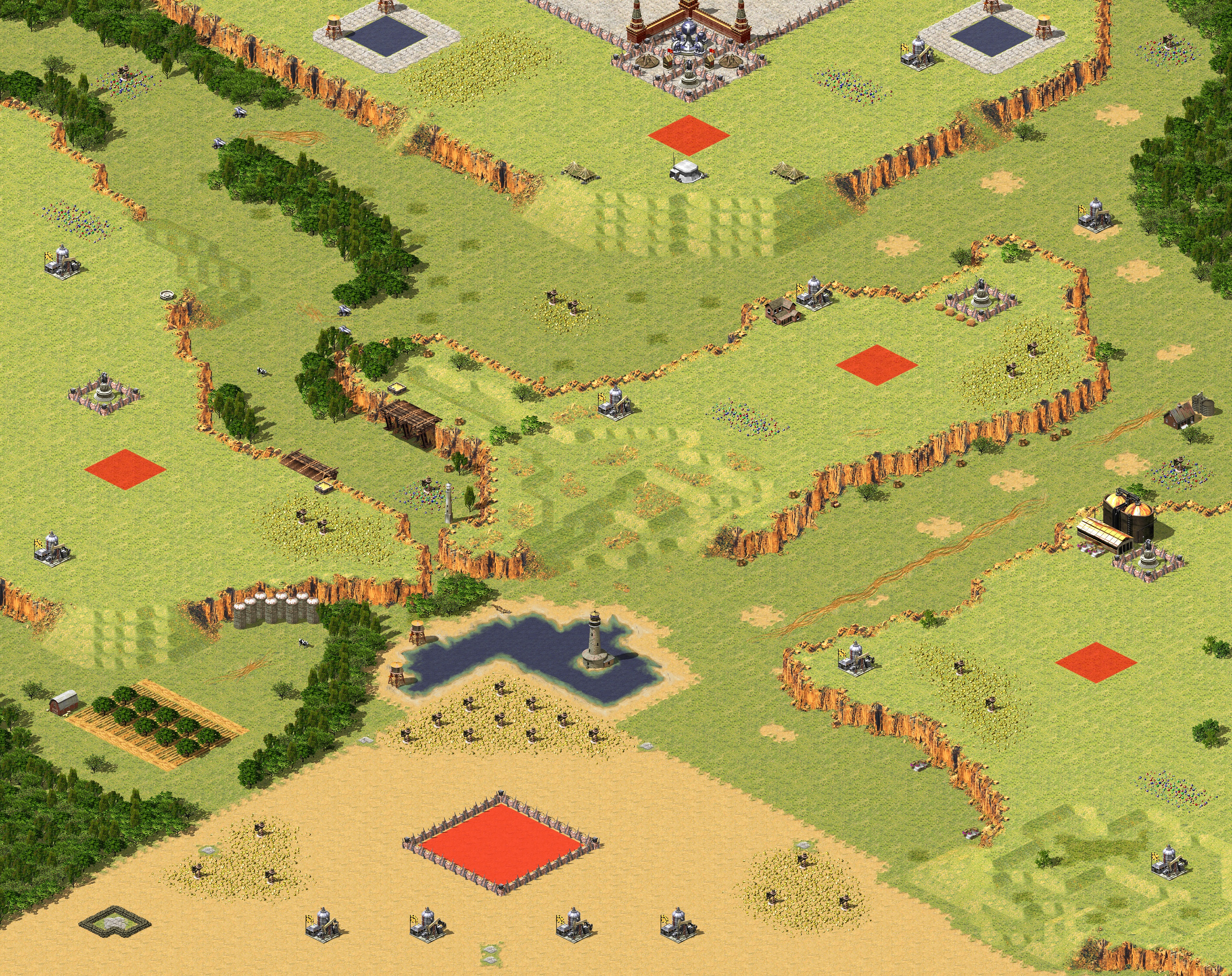 Rendered map: Emperor Training Diary 2 (4v4)