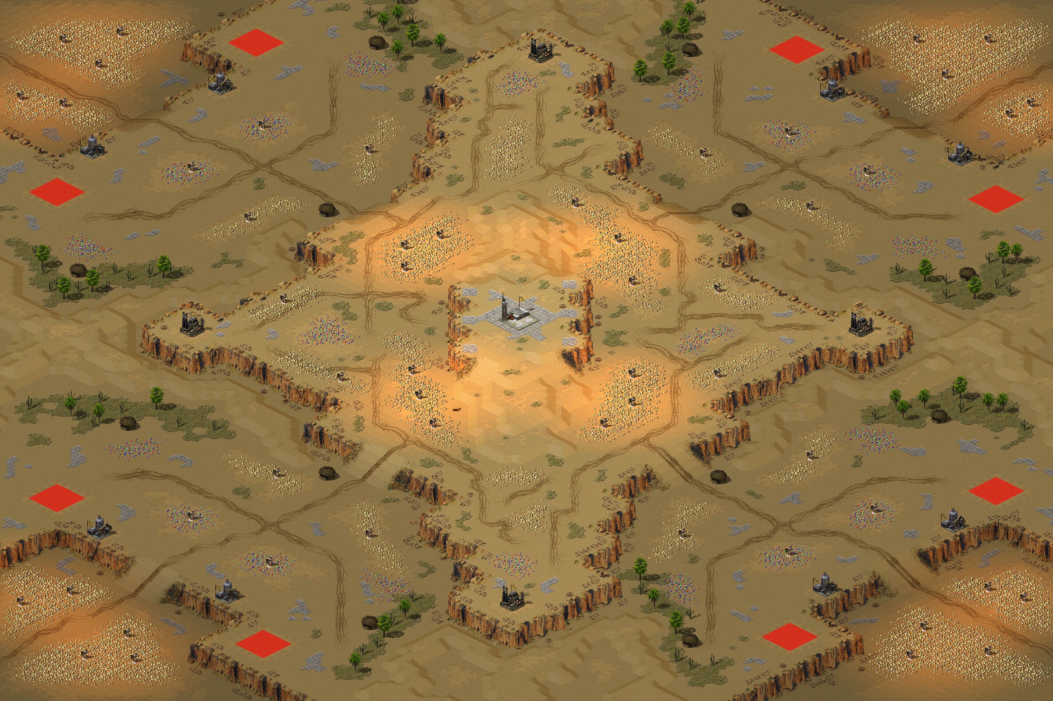 Rendered map: [8] Strip Mine v1.1