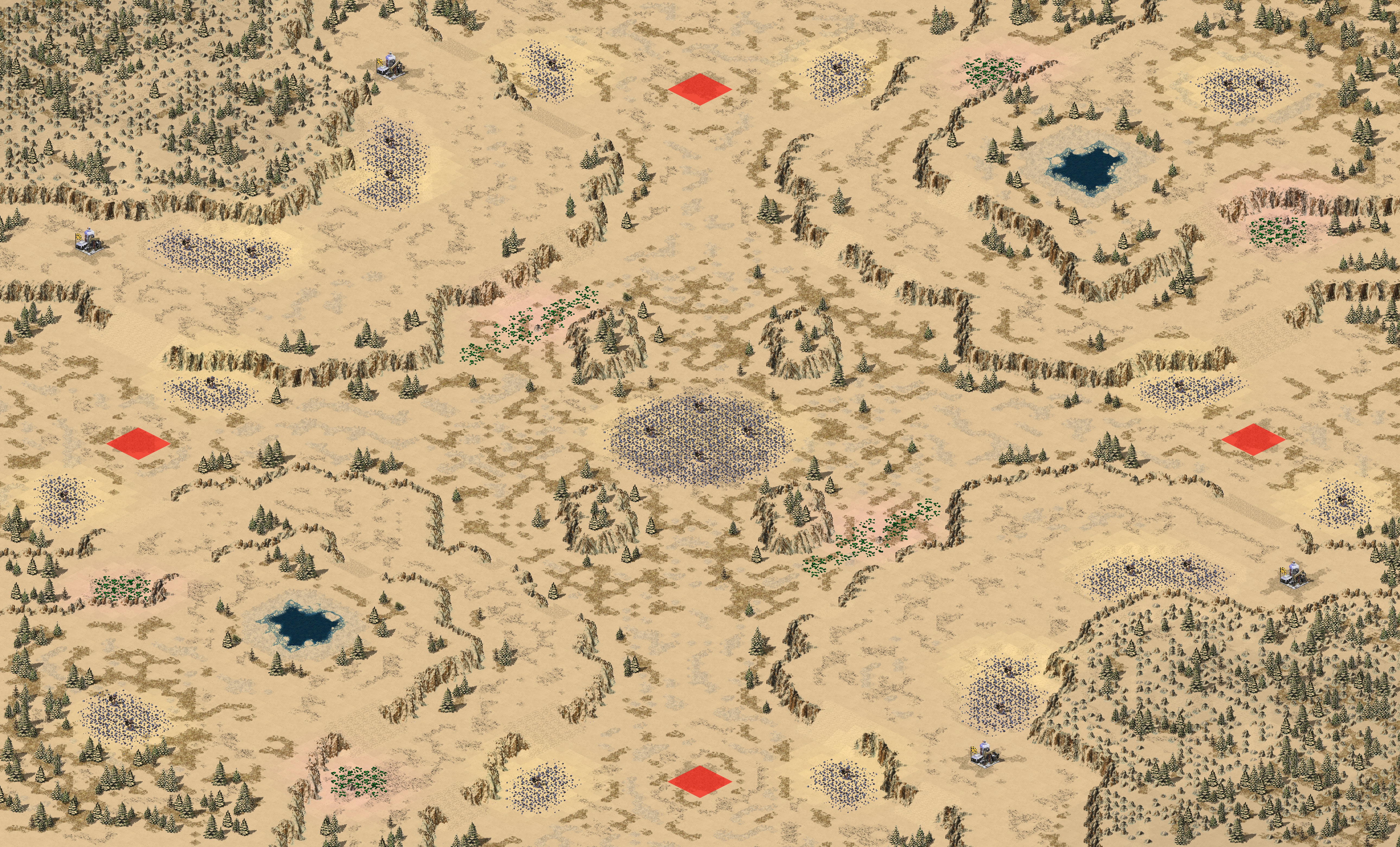 Rendered map: Hidden Valley II