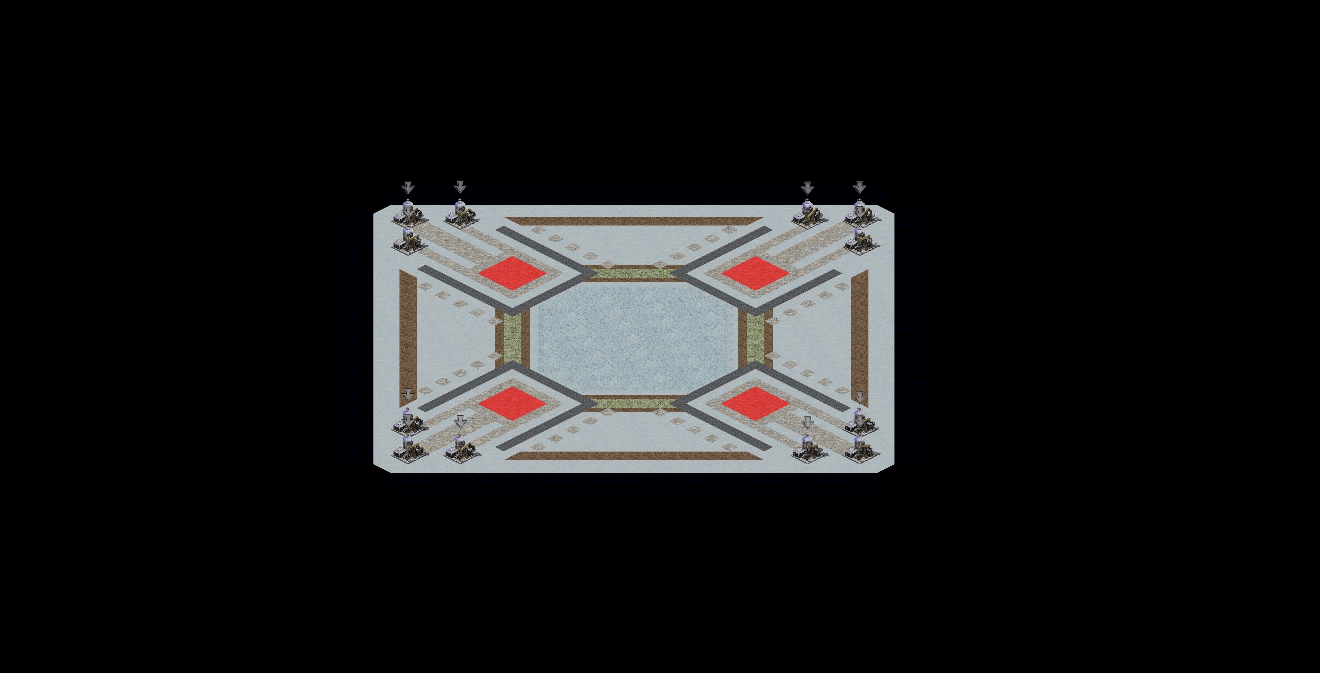 Rendered map: Extra Small