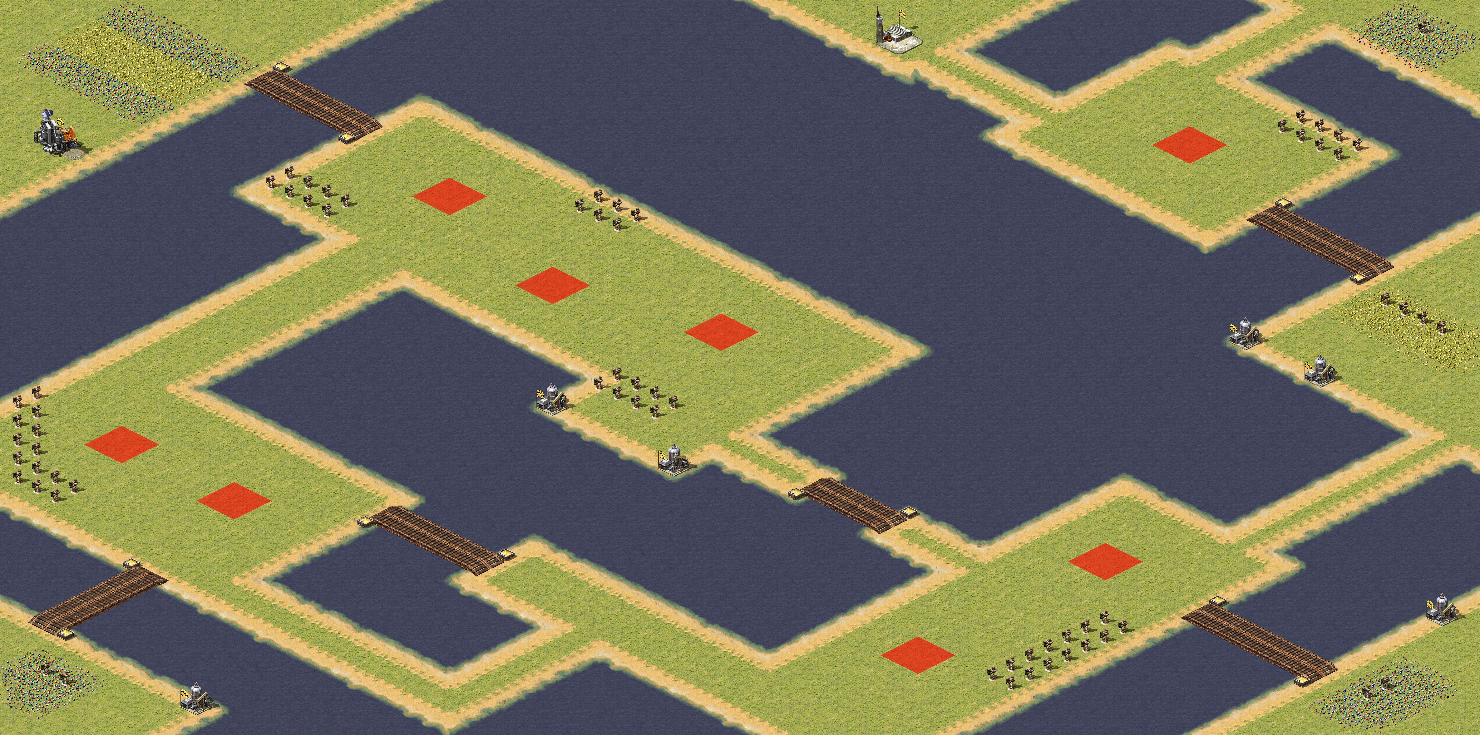 Rendered map: 水上三国