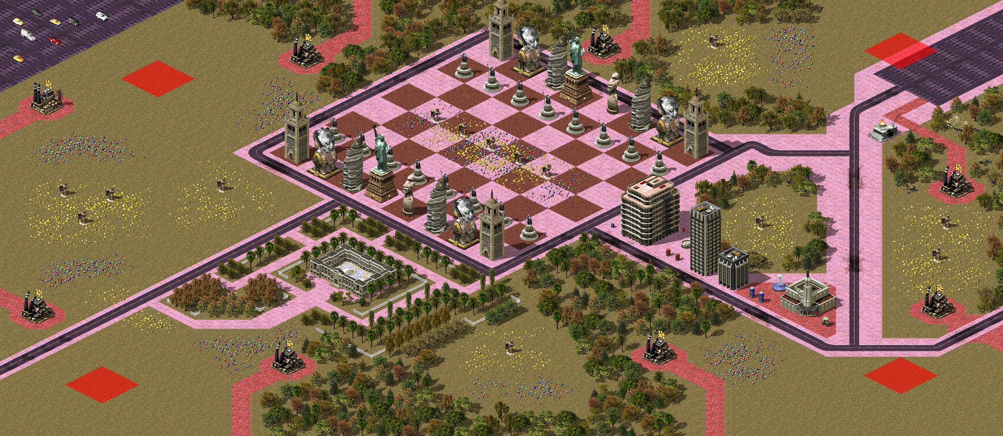 Rendered map: Chess