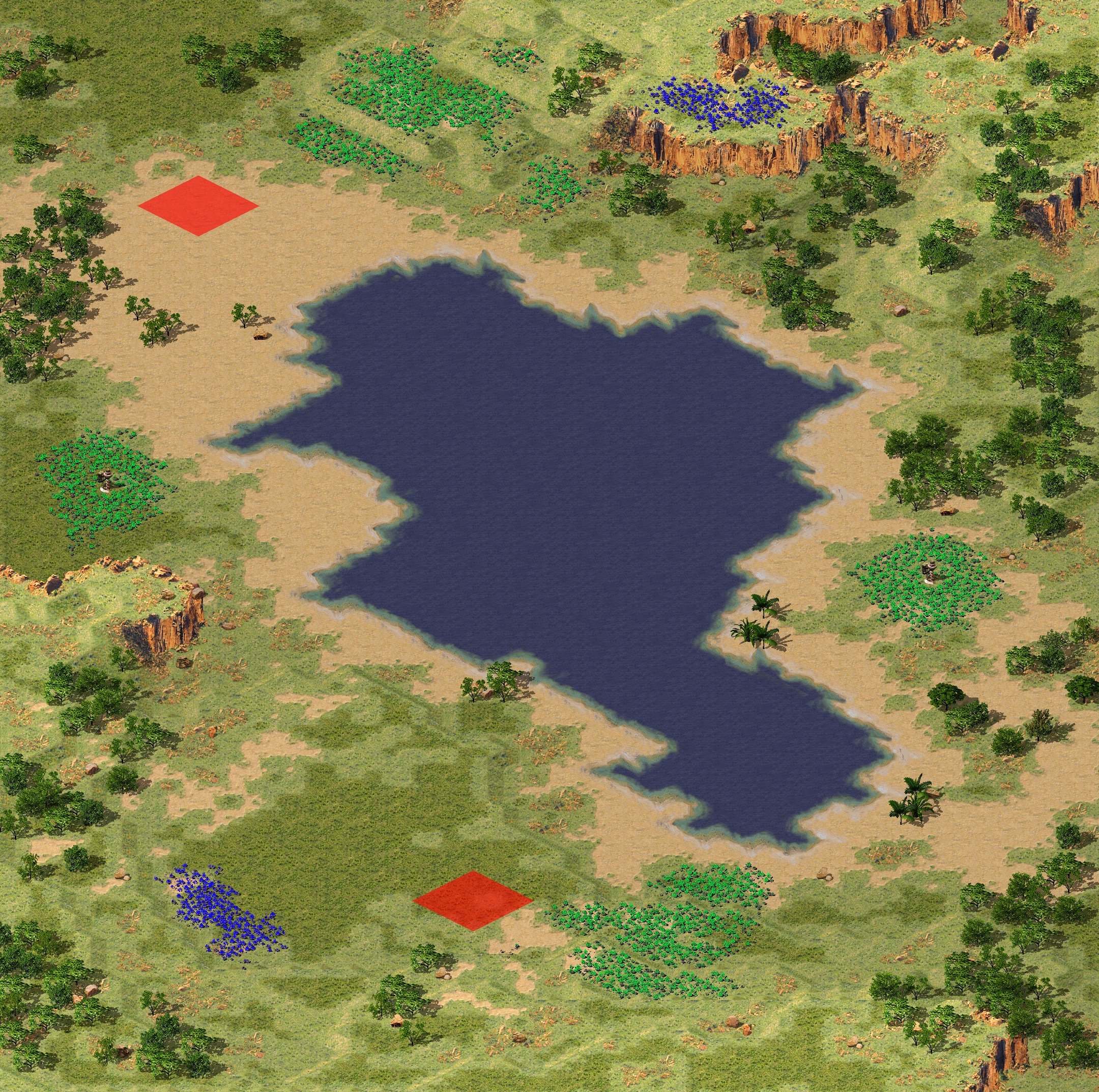 Rendered map: (2) Little Big Lake