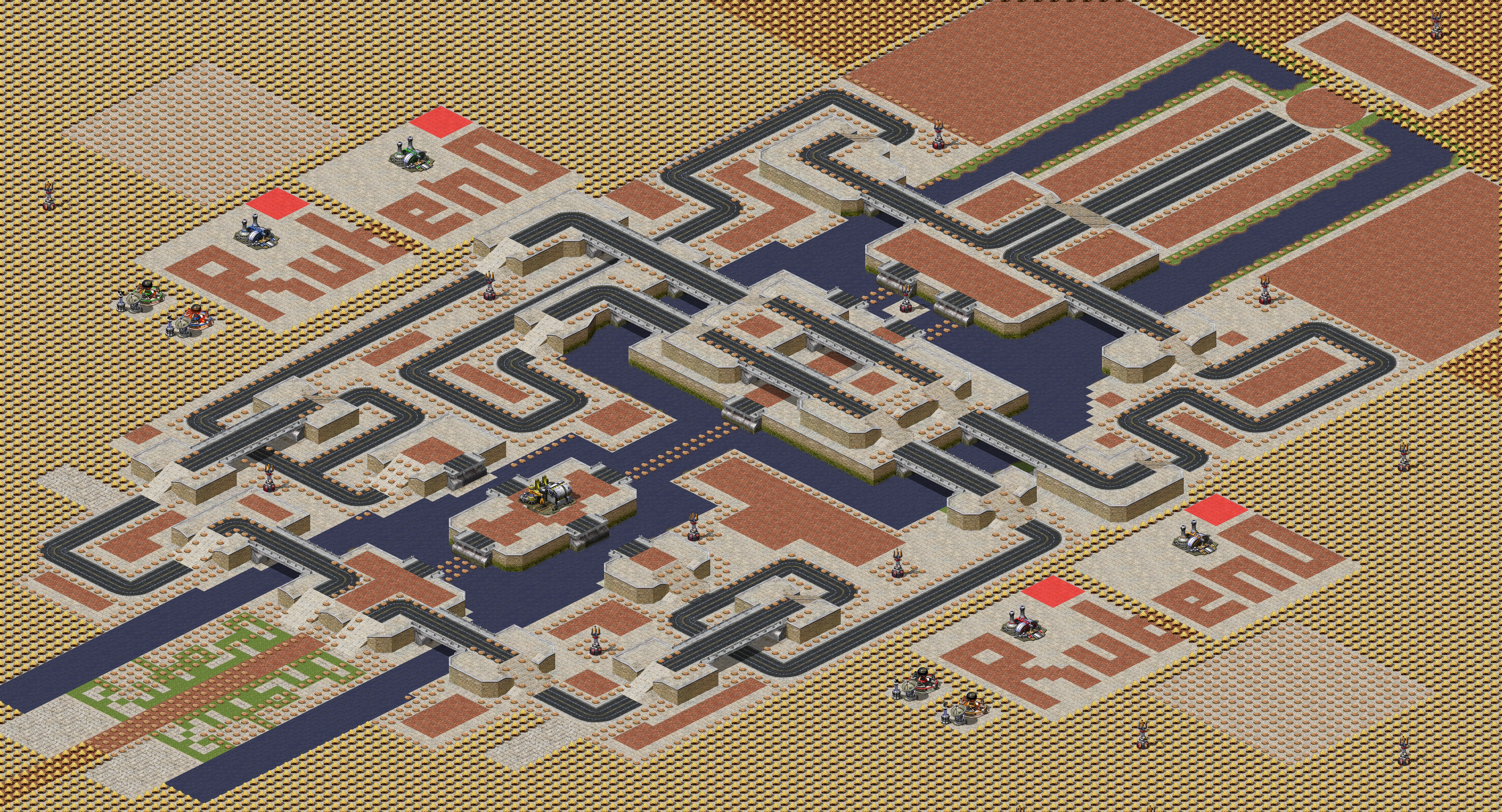 Rendered map: Tower