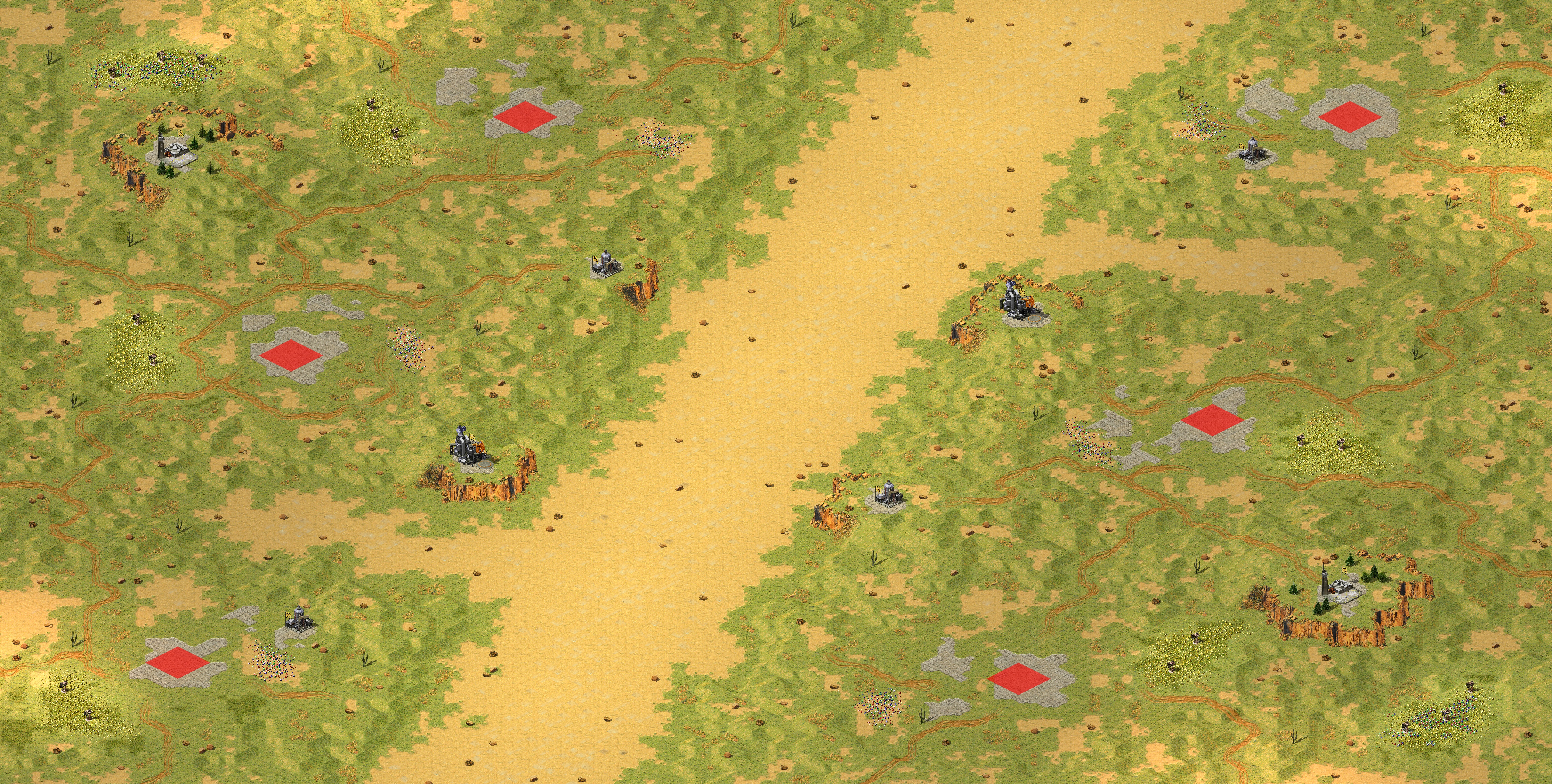 Rendered map: Quicksand River Sinking Edition