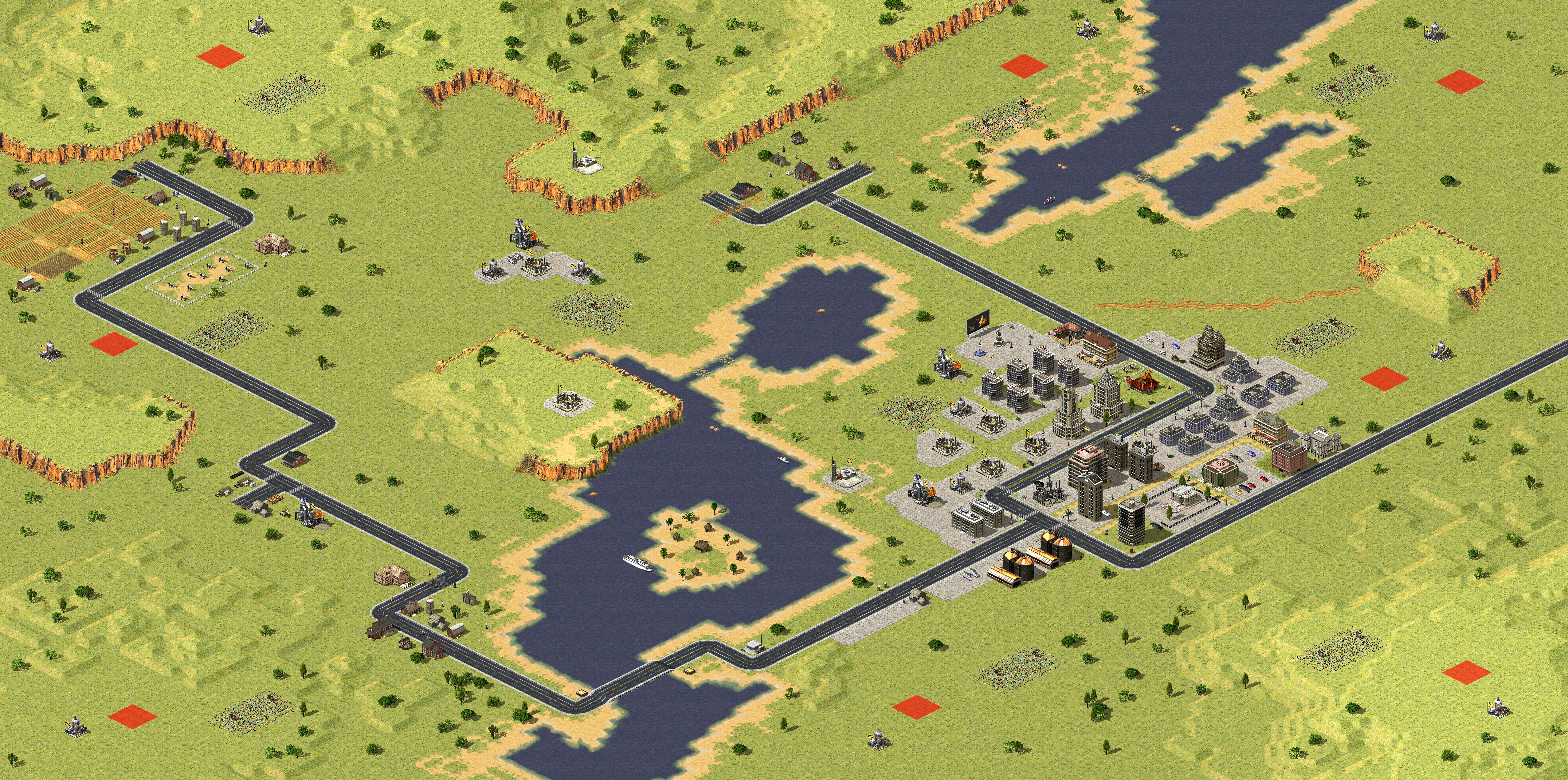 Rendered map: V3 War 2