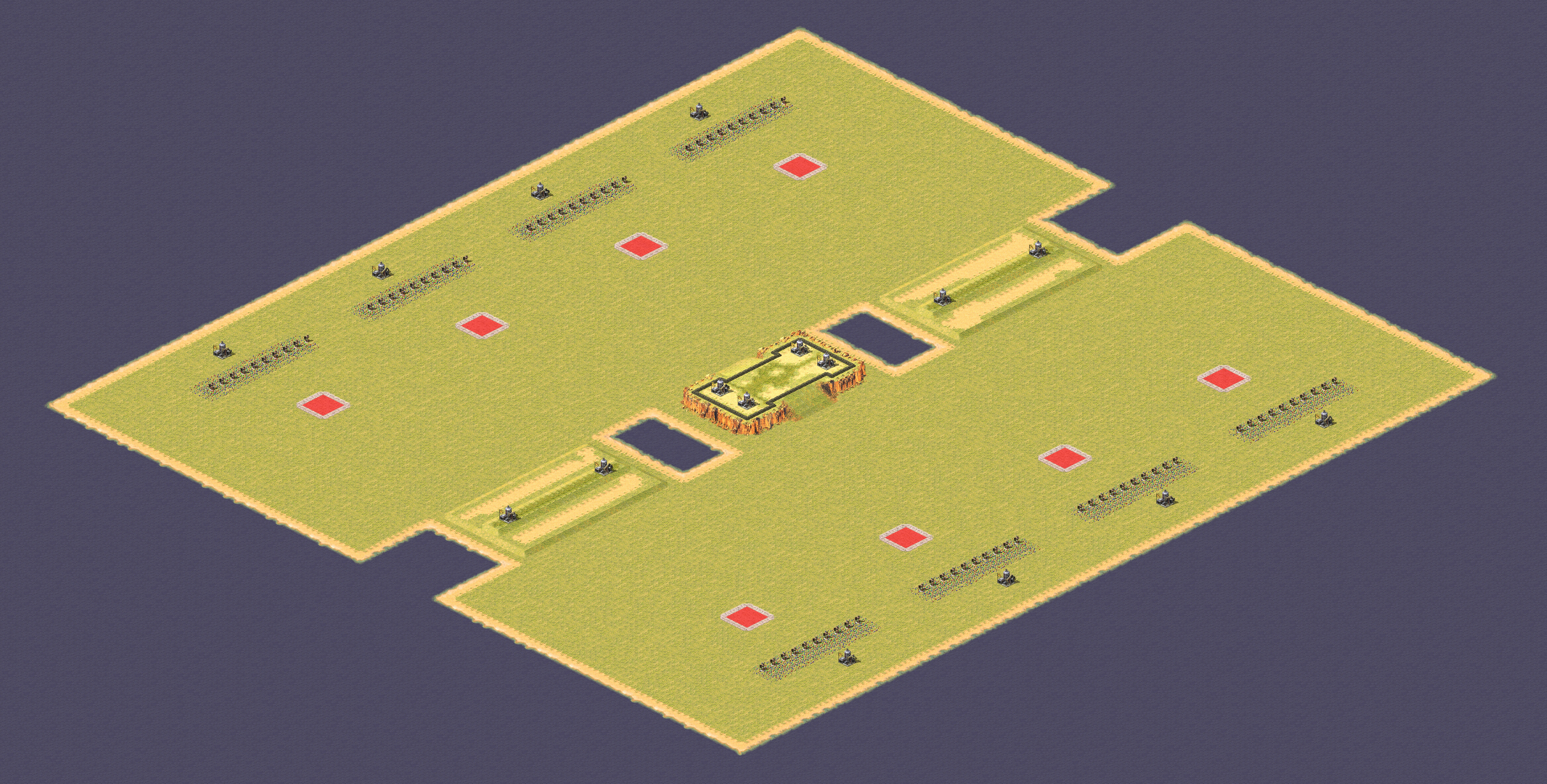 Rendered map: Arena 4v4
