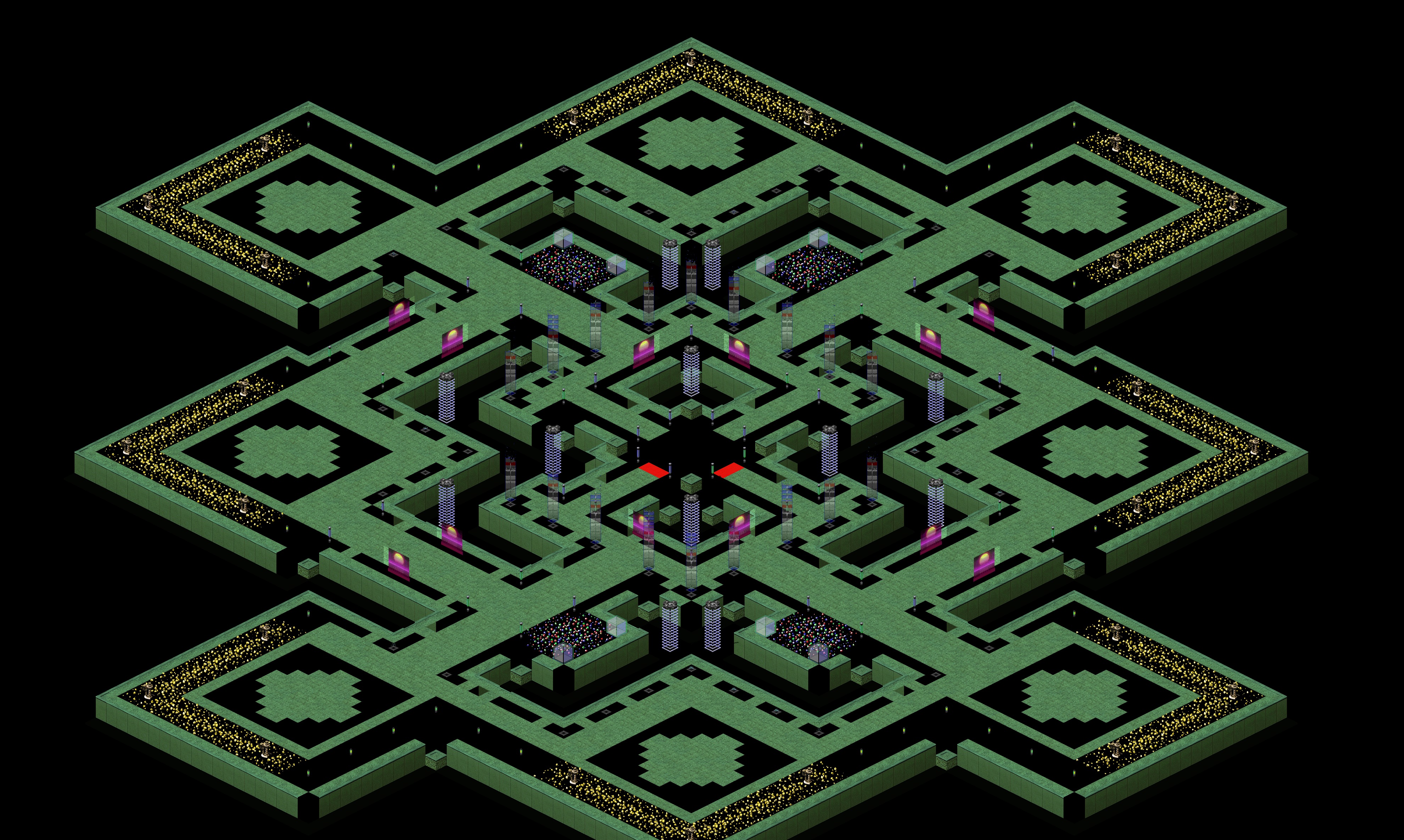 Rendered map: Cyber World