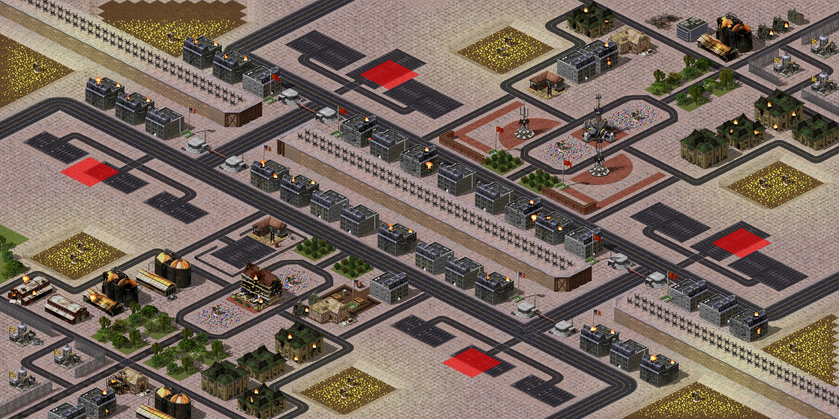 Rendered map: Siege Fortress
