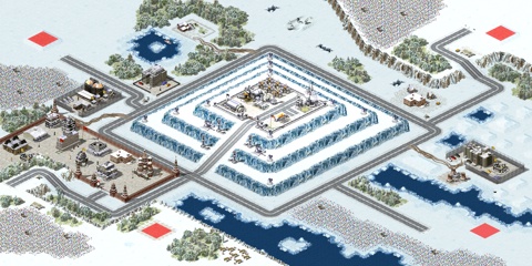 Rendered preview of Ice Mountain Base