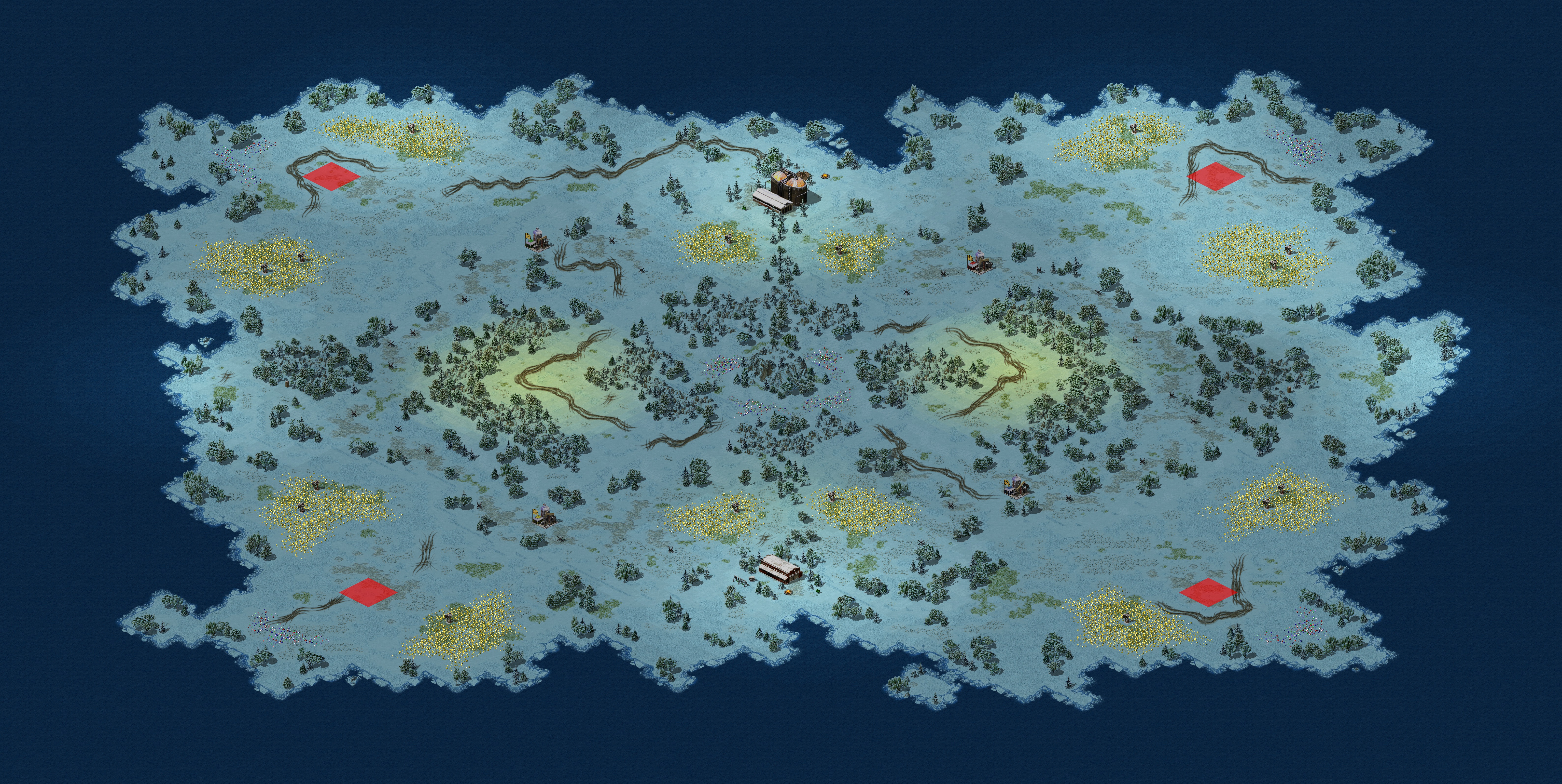 Rendered map: Mystery Fridge