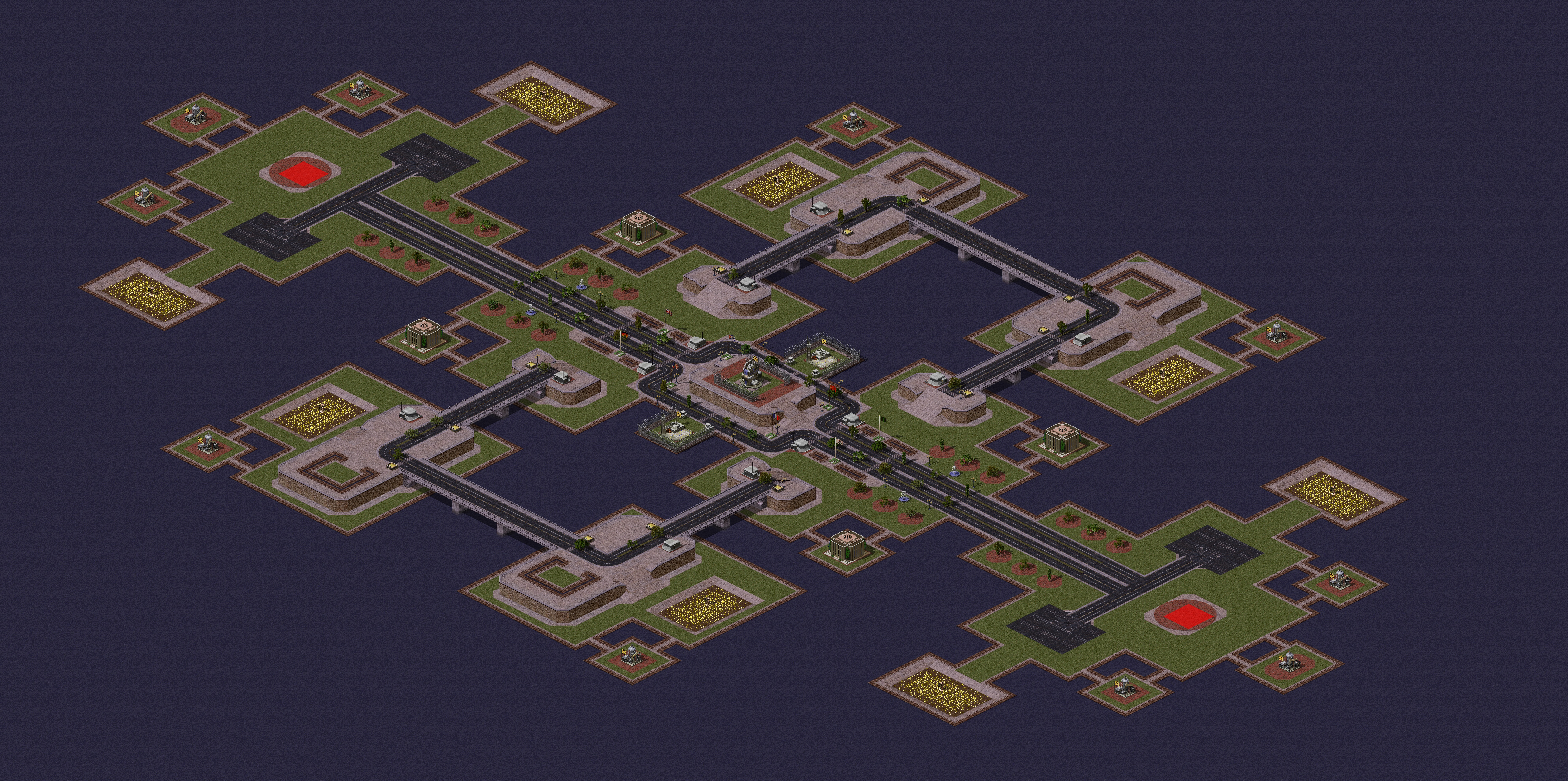 Rendered map: Buffed Gulf War