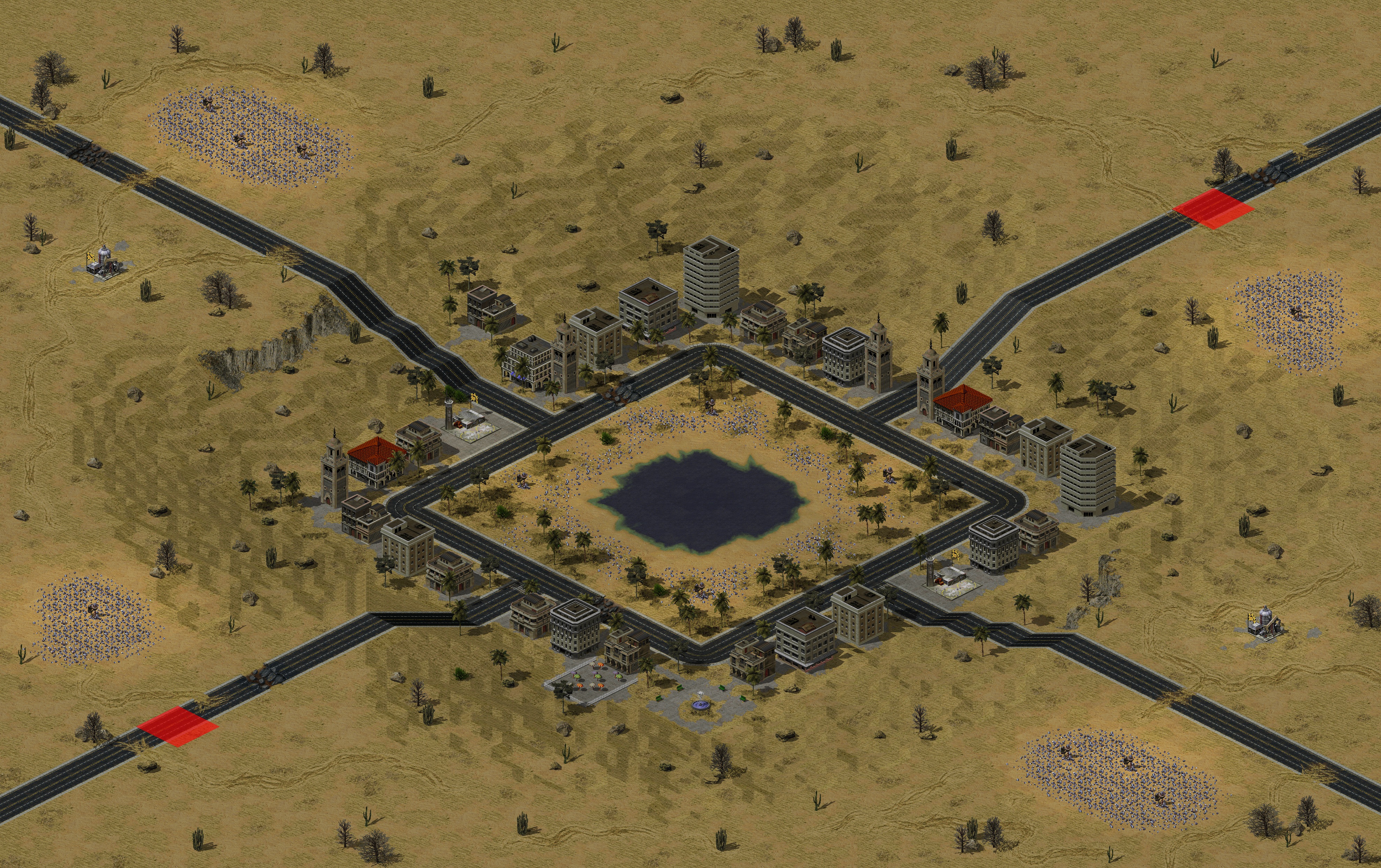 Rendered map: Sahara Mirage LE