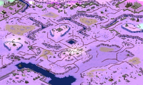 Rendered preview of Fire and Ice