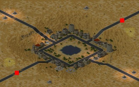 Rendered preview of Sahara Mirage