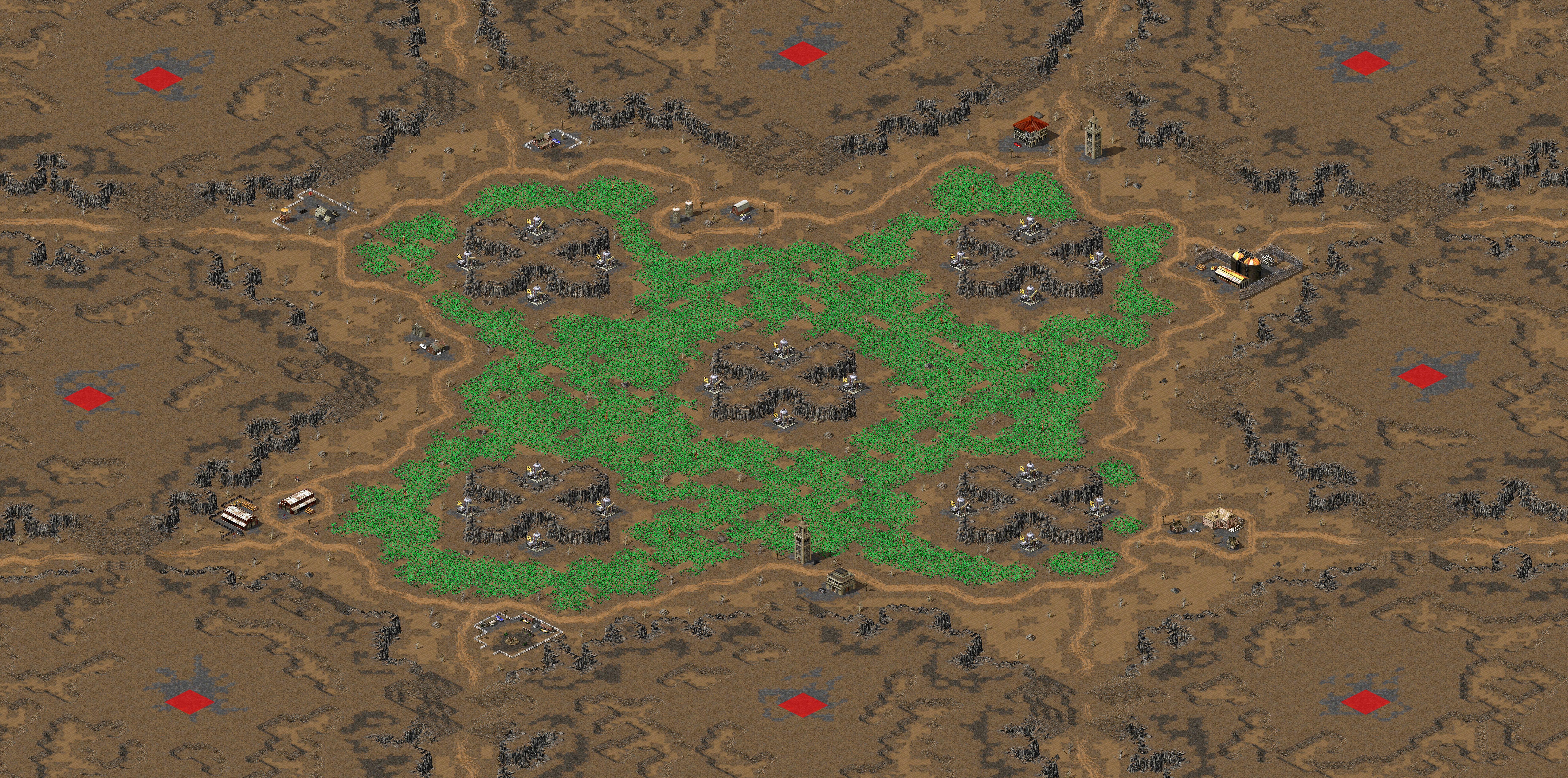 Rendered map: Ore Pit