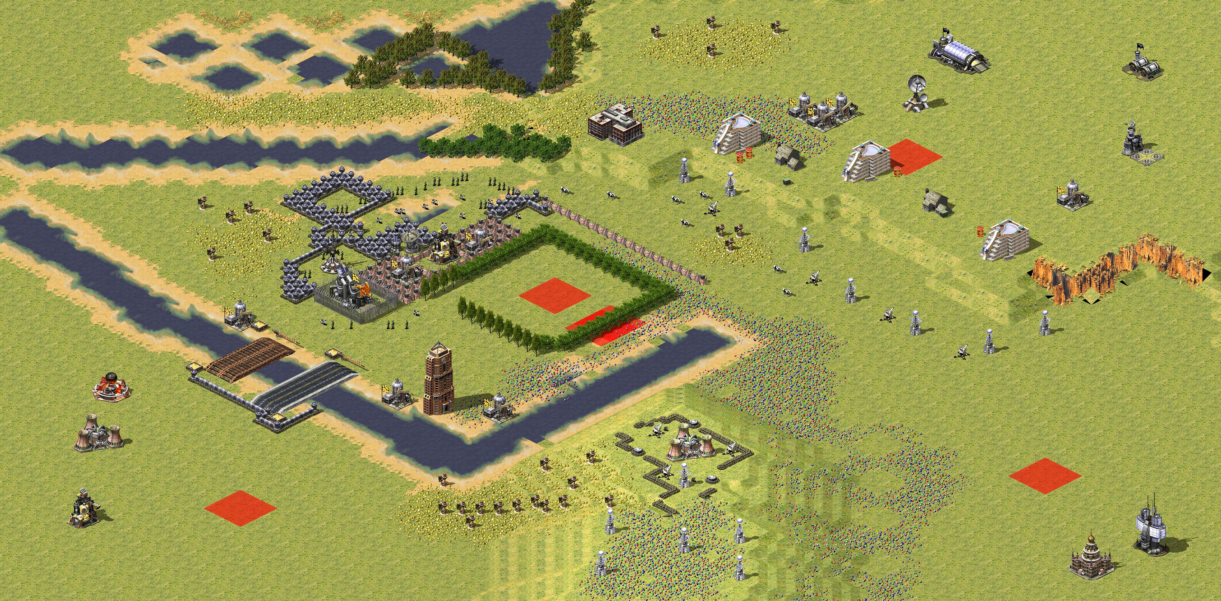 Rendered map: 4-Player Deathmatch