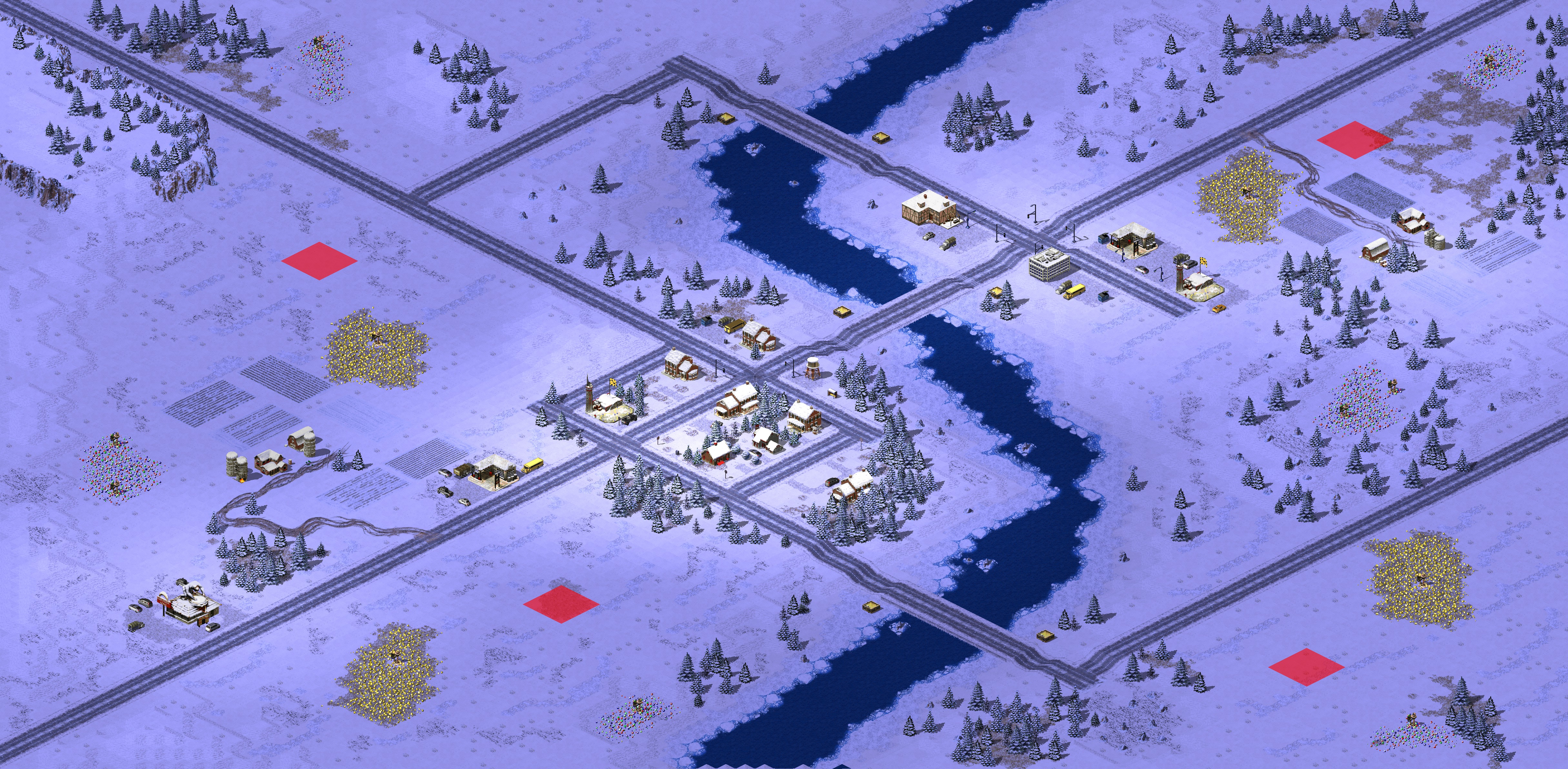 Rendered map: Montana DMZ