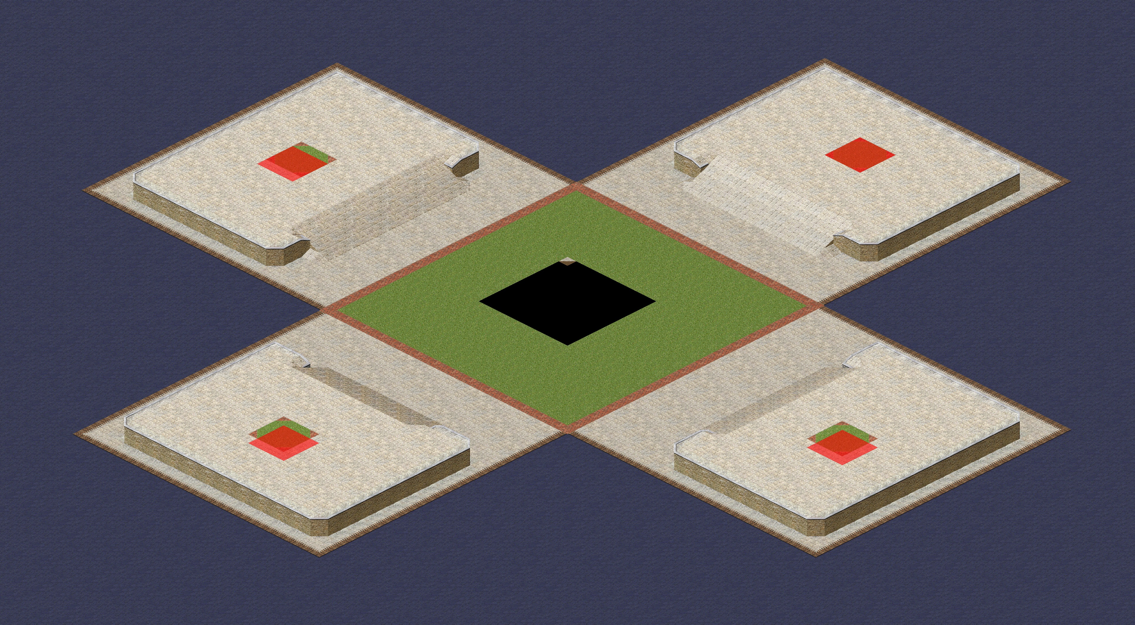 Rendered map: Lazy Tank War