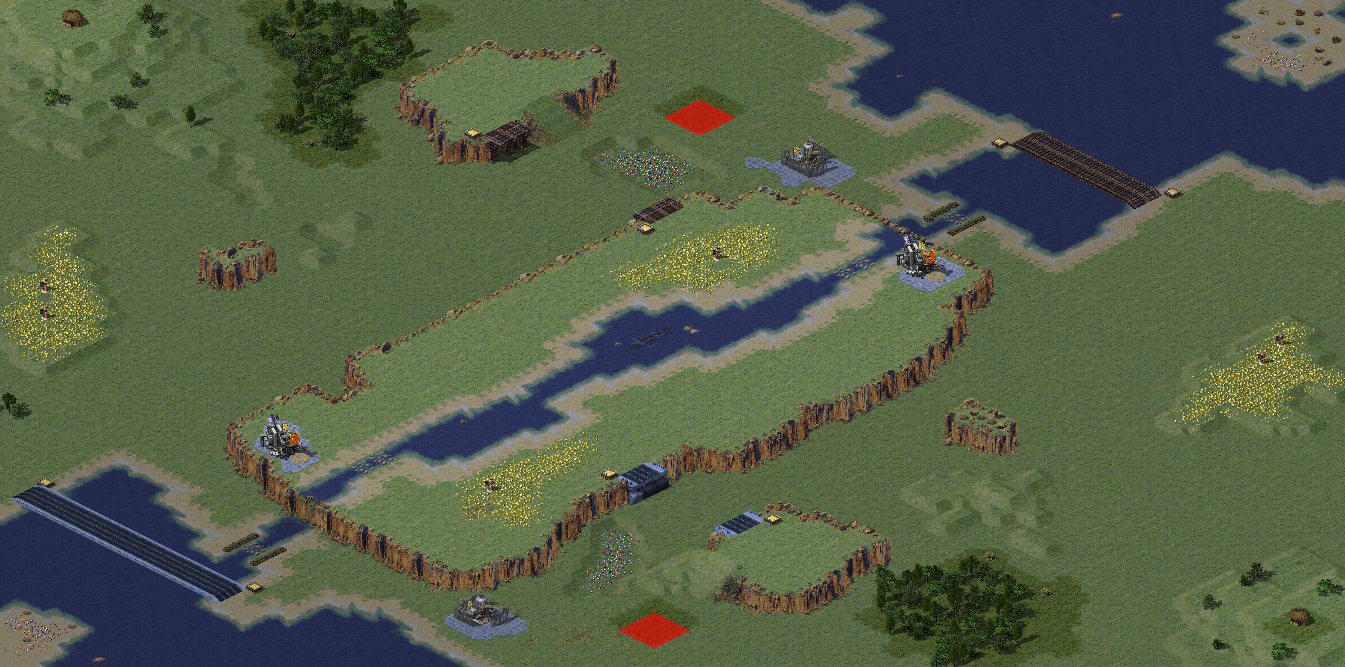 Rendered map: Uplift