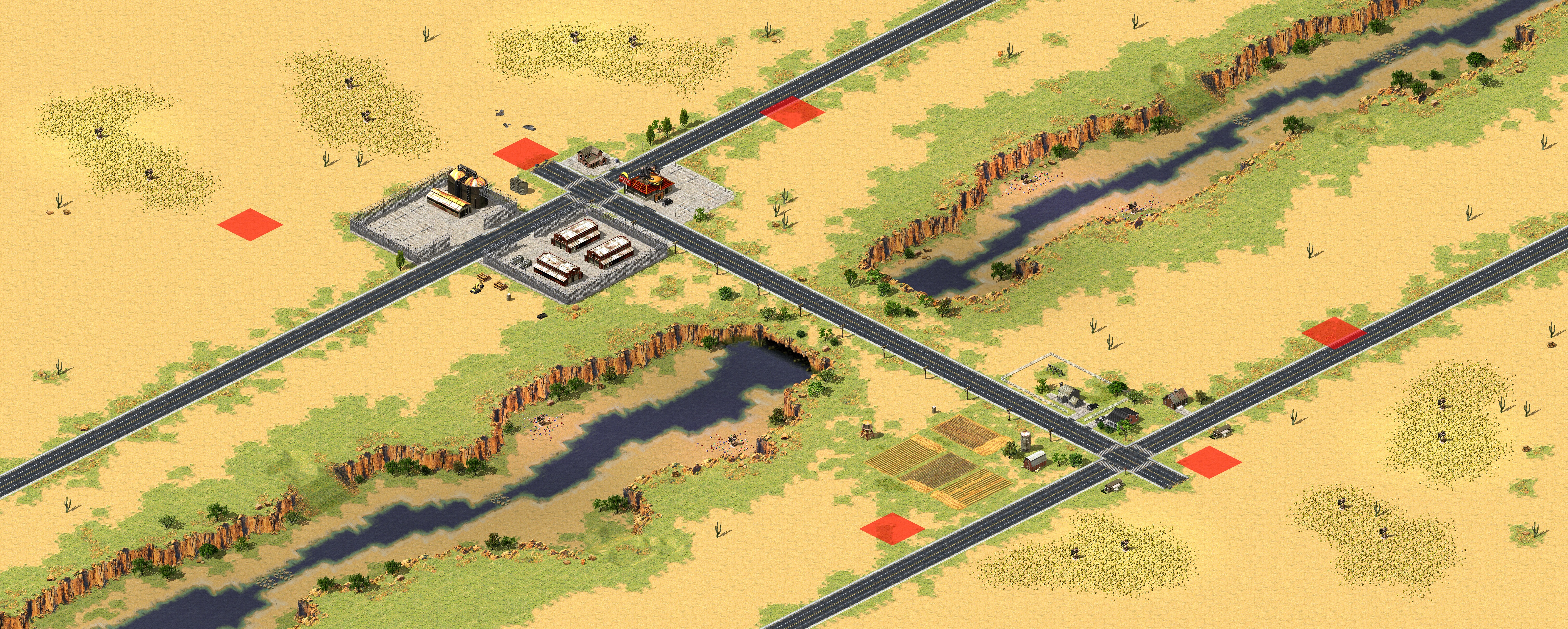 Rendered map: 乡村乐SE