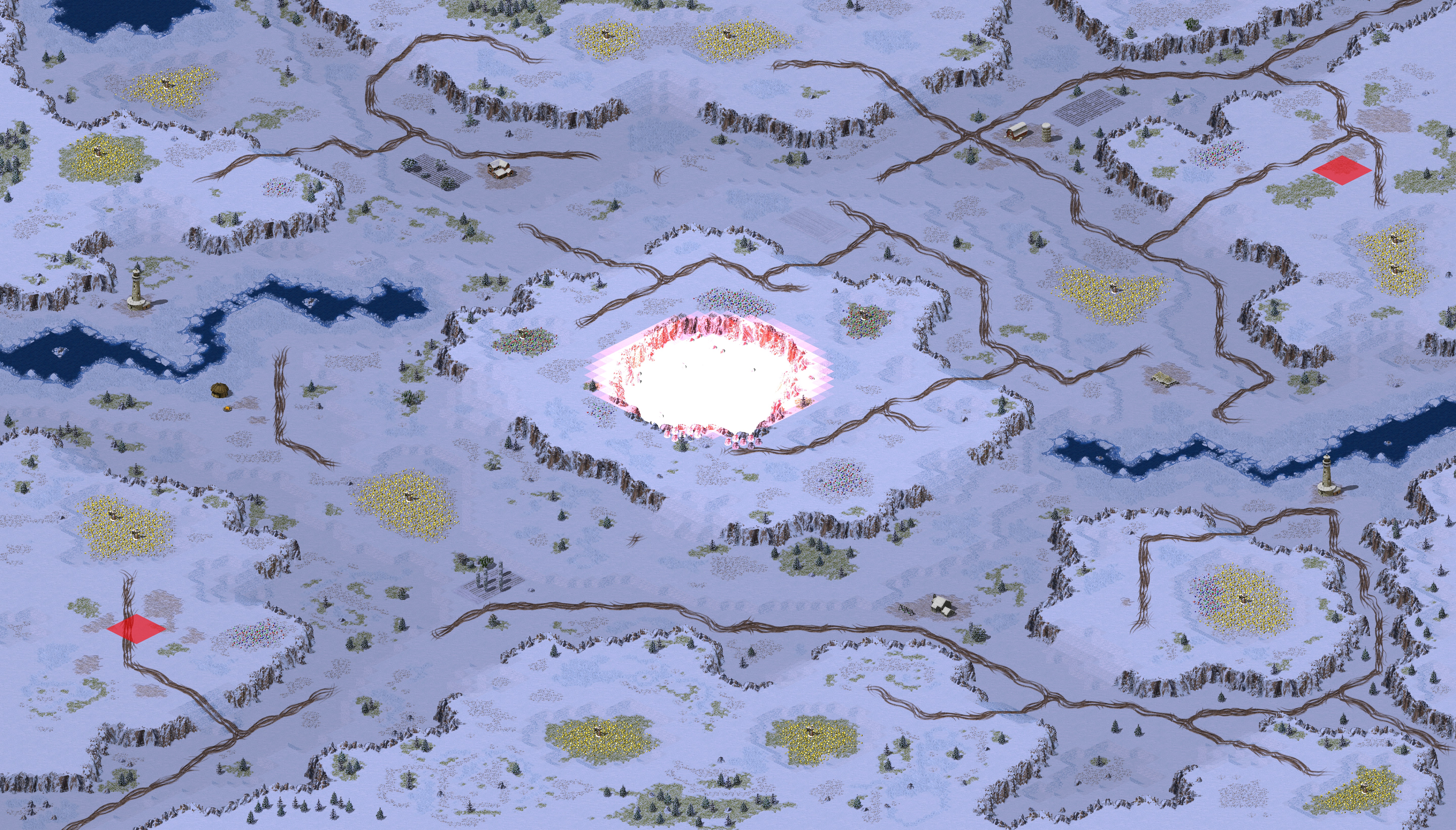 Rendered map: A Blazing Fire