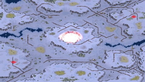 Rendered preview of A Blazing Fire