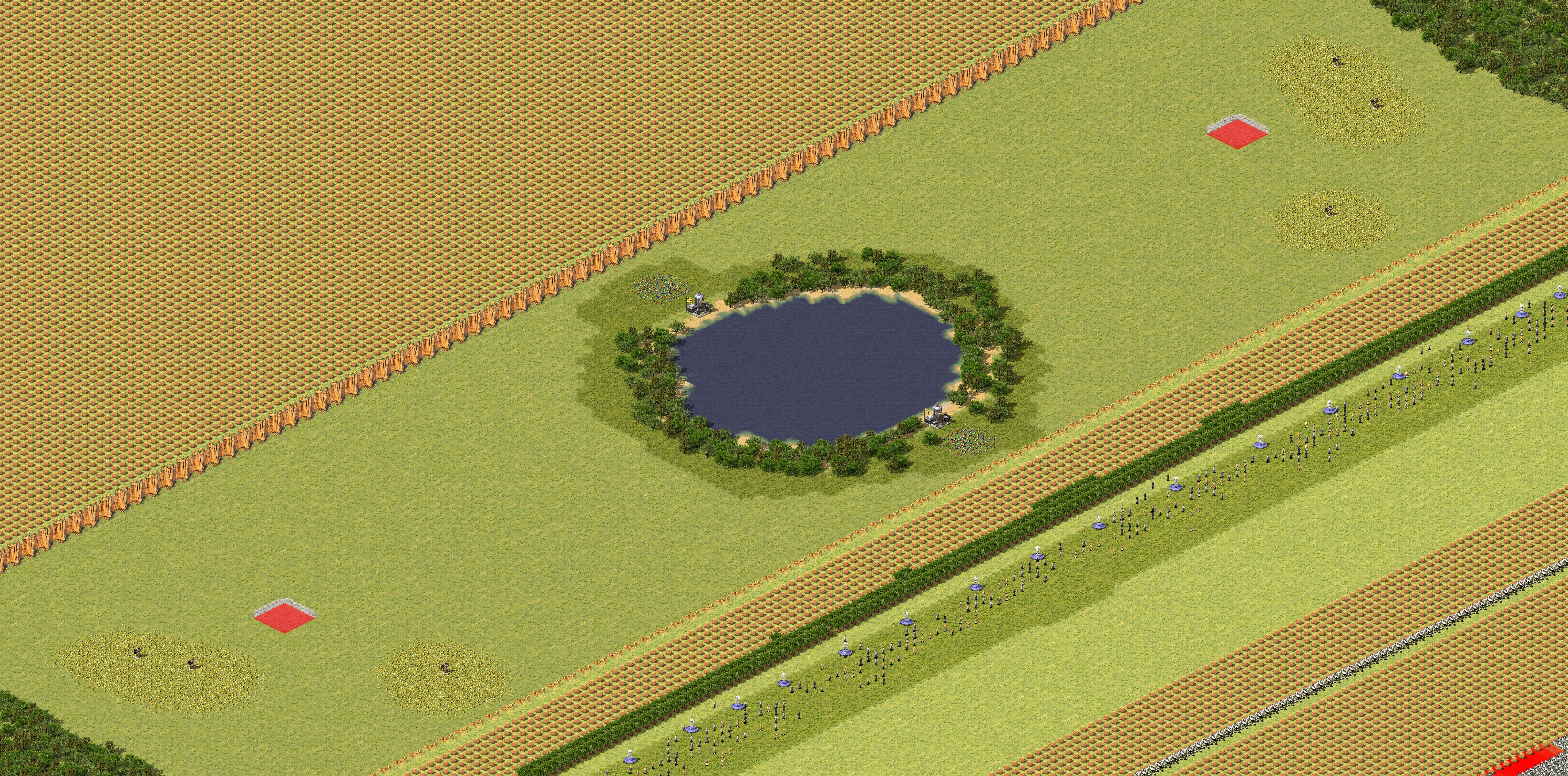 Rendered map: 1v1 Arena
