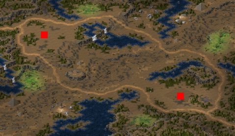 Rendered preview of scorched oasis